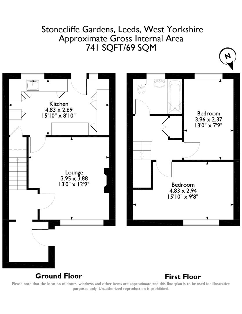 Free property report 18 Stonecliffe Gardens, Farnley, Leeds, LS12 5BA