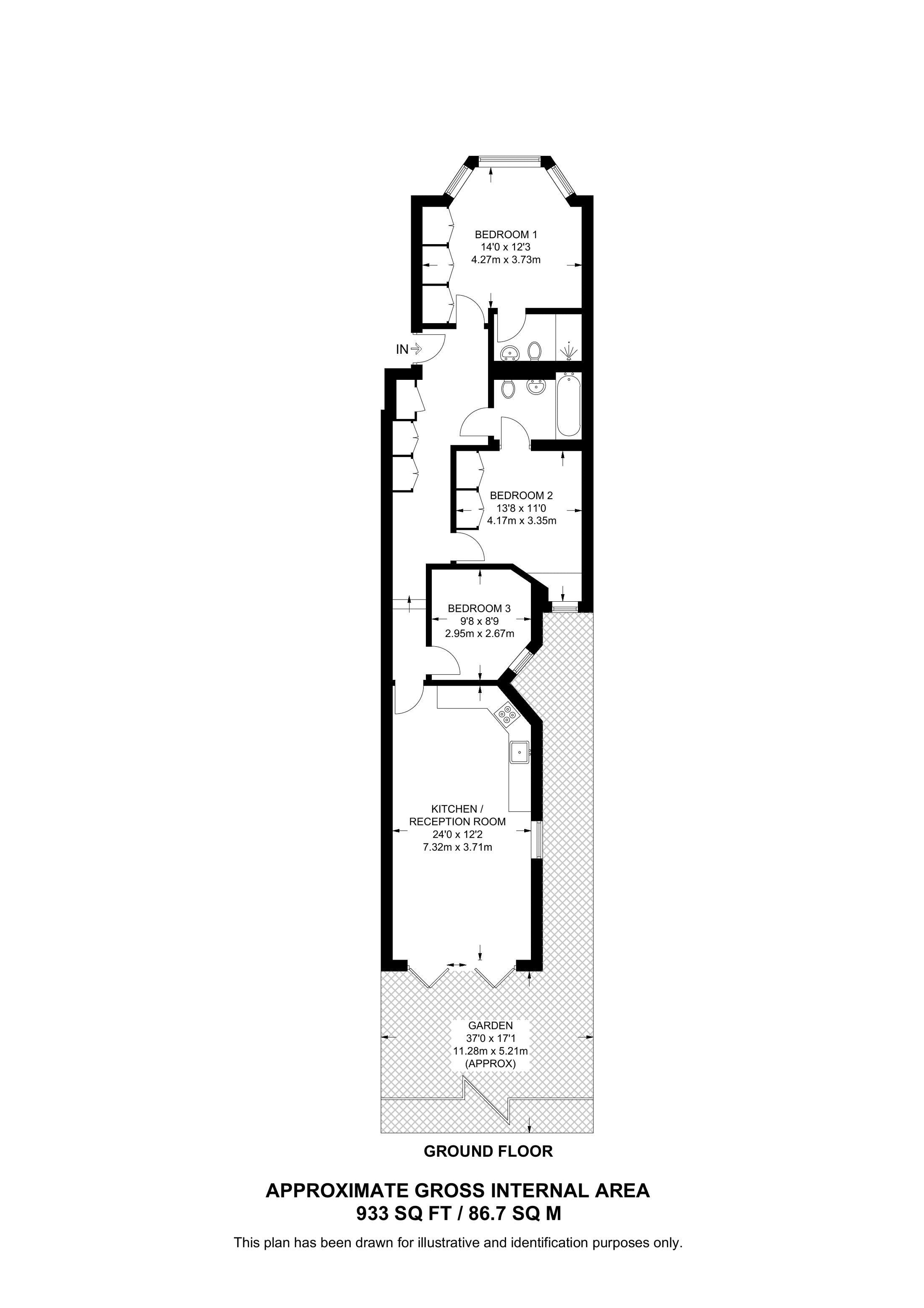 The Avenue, Surbiton floorplan