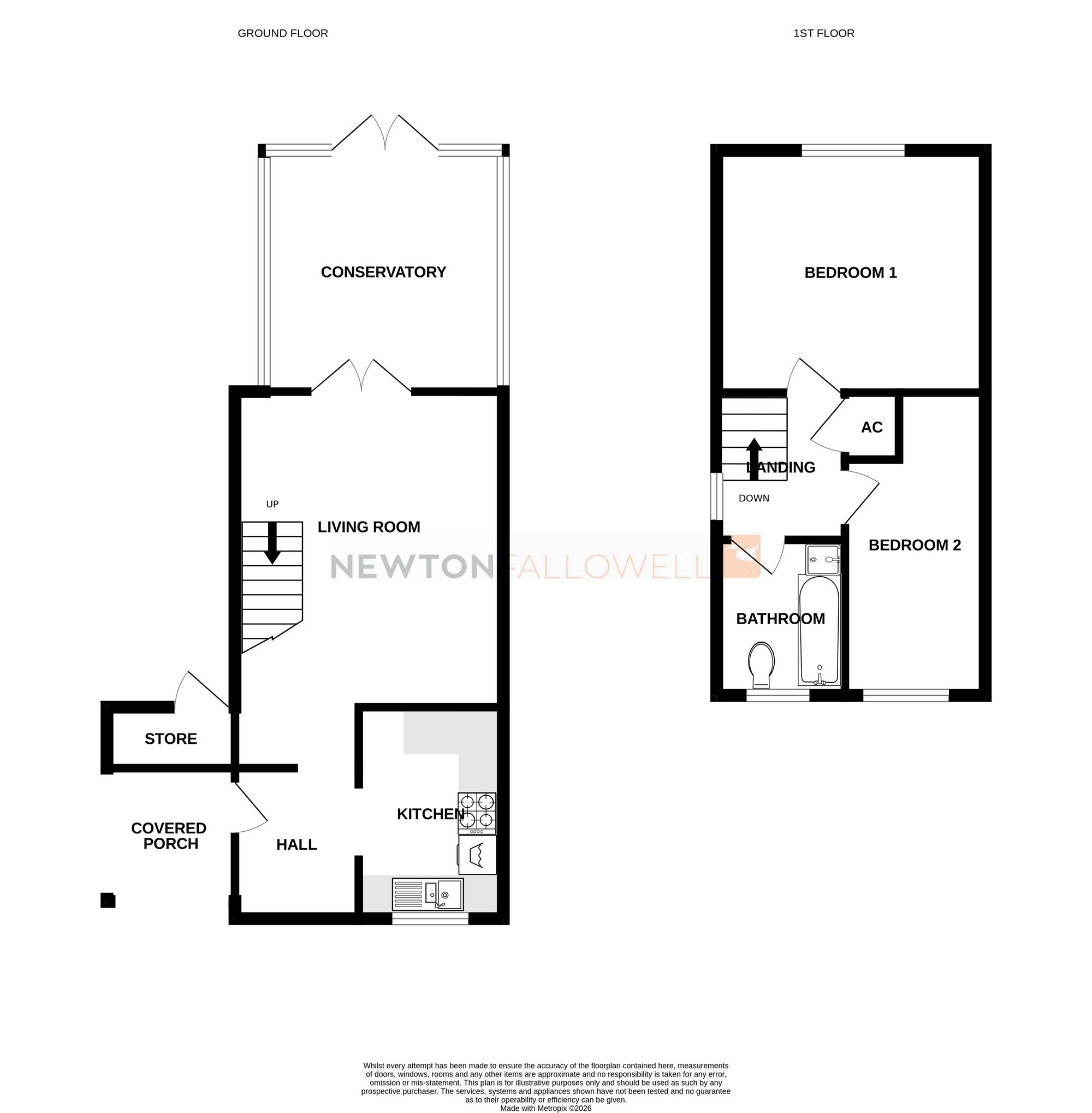 11 Wentworth Drive, Grantham floorplan