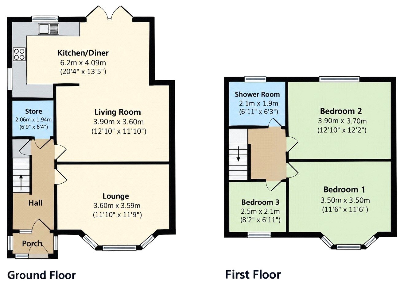 9, West Meade, Manchester floorplan