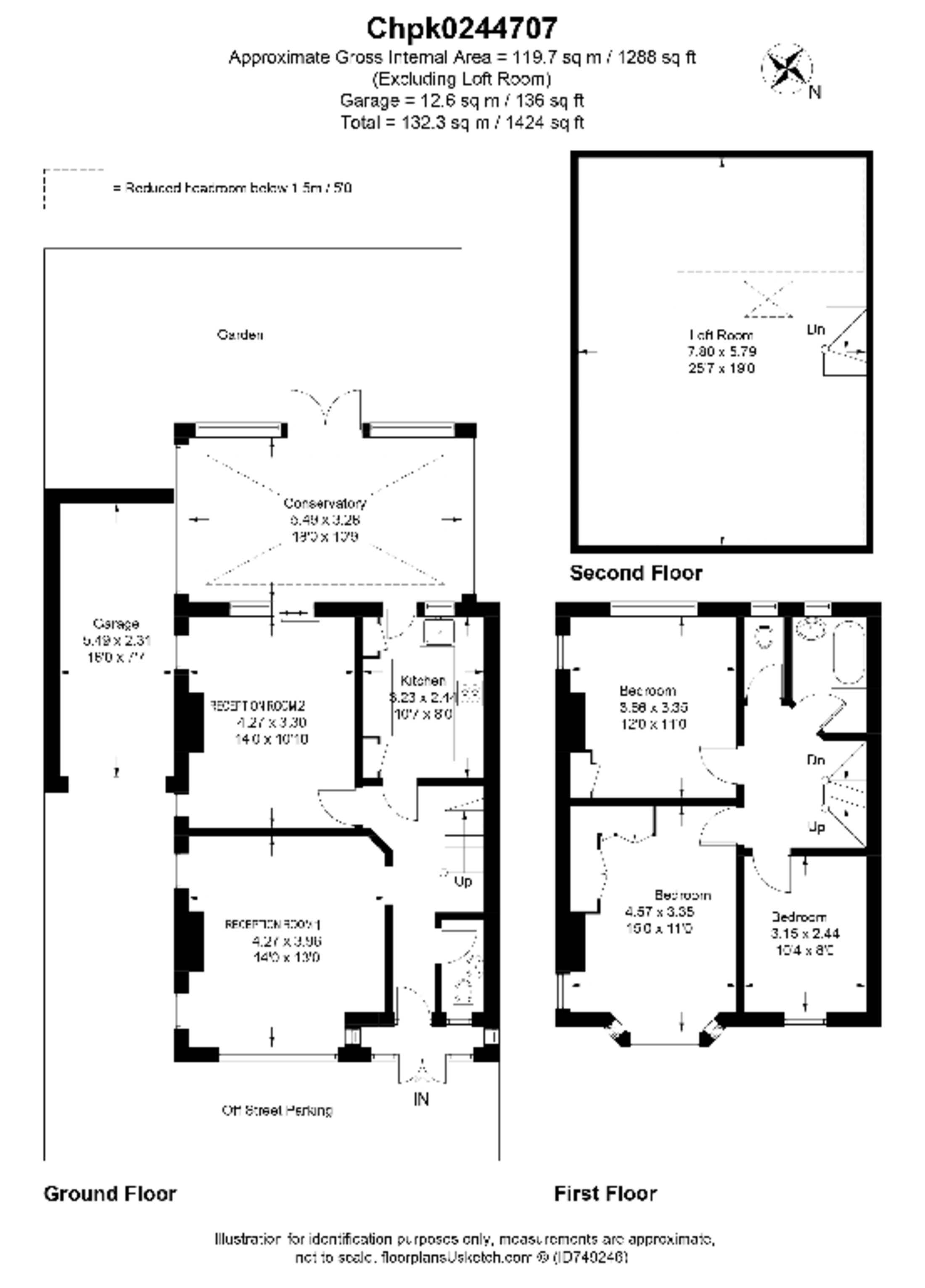Martin Way, Raynes Park floorplan