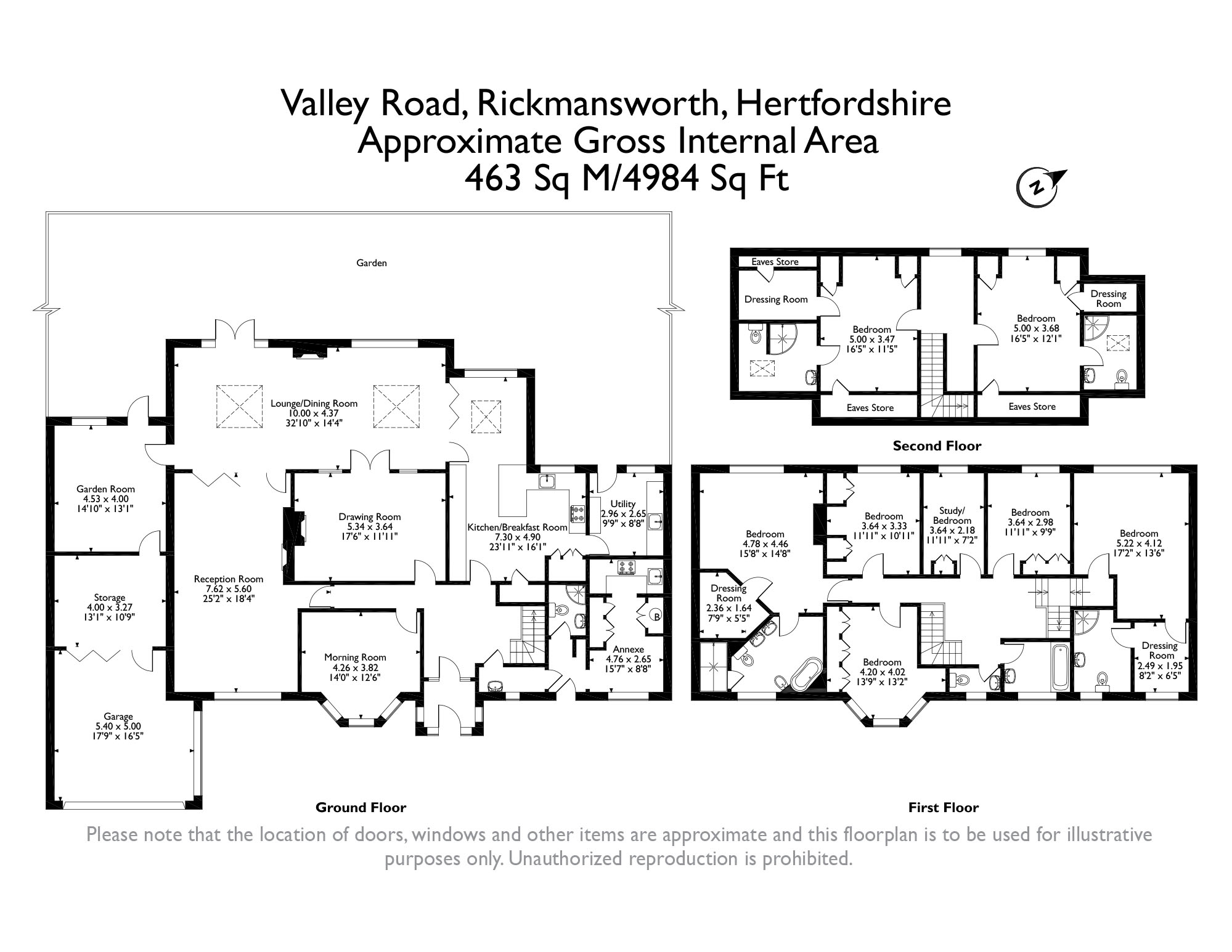 Valley Road, Rickmansworth WD3, 7 bedroom detached house for sale