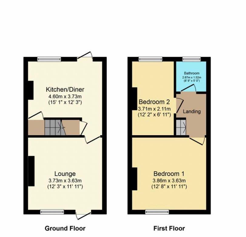 Vernon Road, Nottingham floorplan