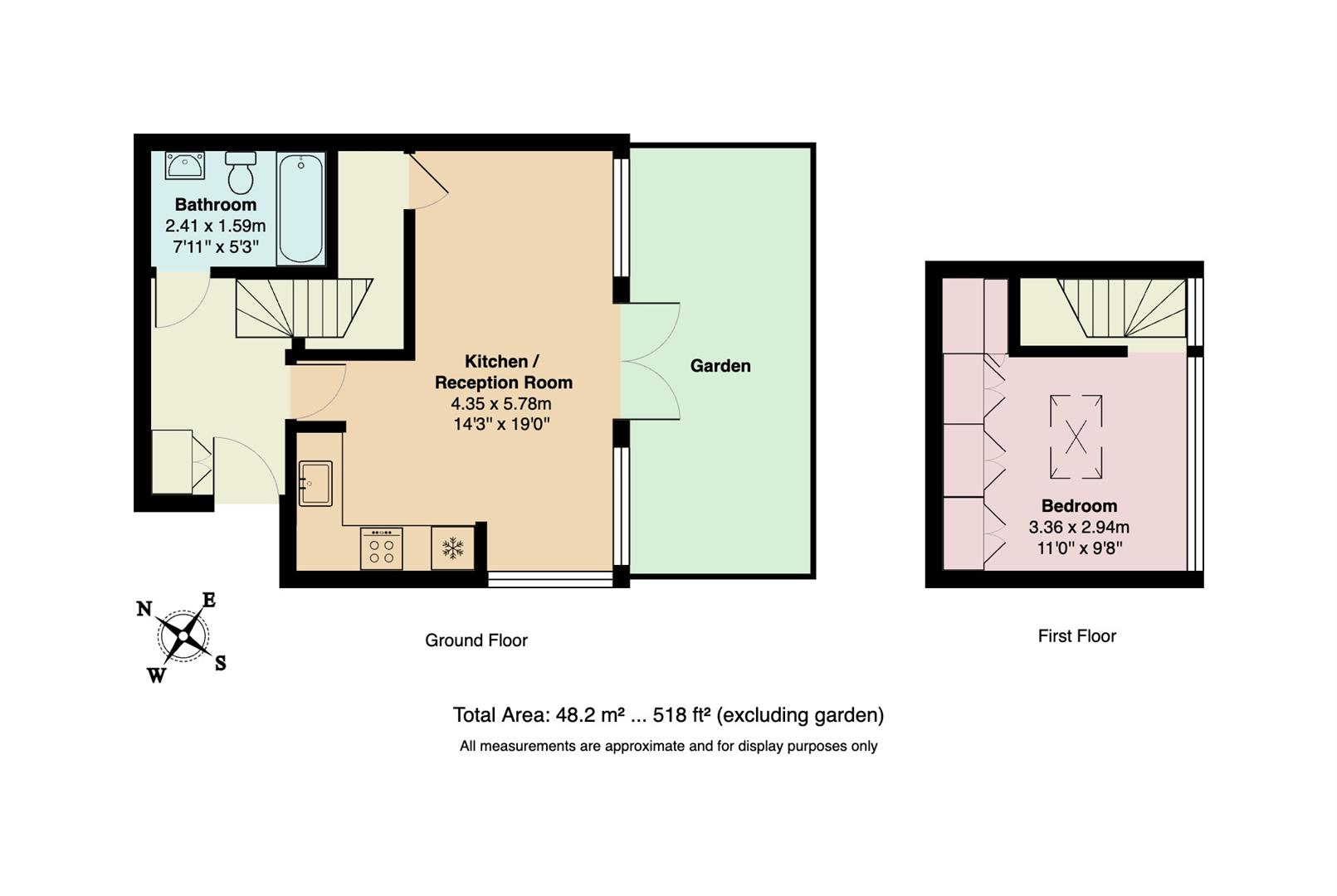 4A, Coach Yard, Balmoral Road, Leyton floorplan