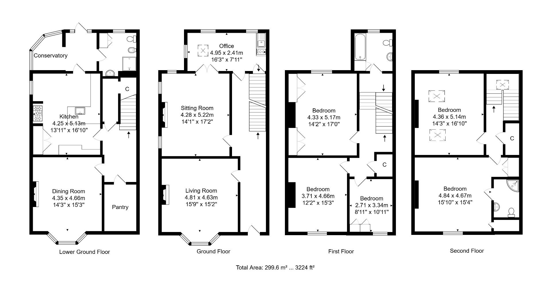 High Witton, 3, Chevin Avenue, Bradford Road floorplan