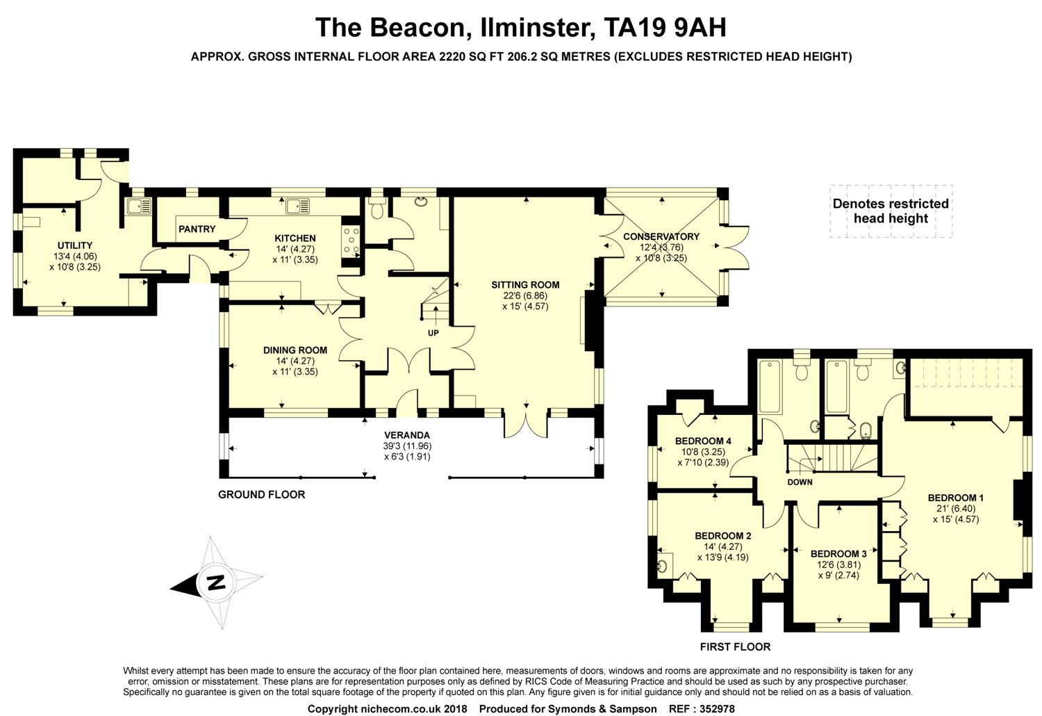 4 Bedrooms Detached house for sale in The Beacon, Ilminster, Somerset TA19