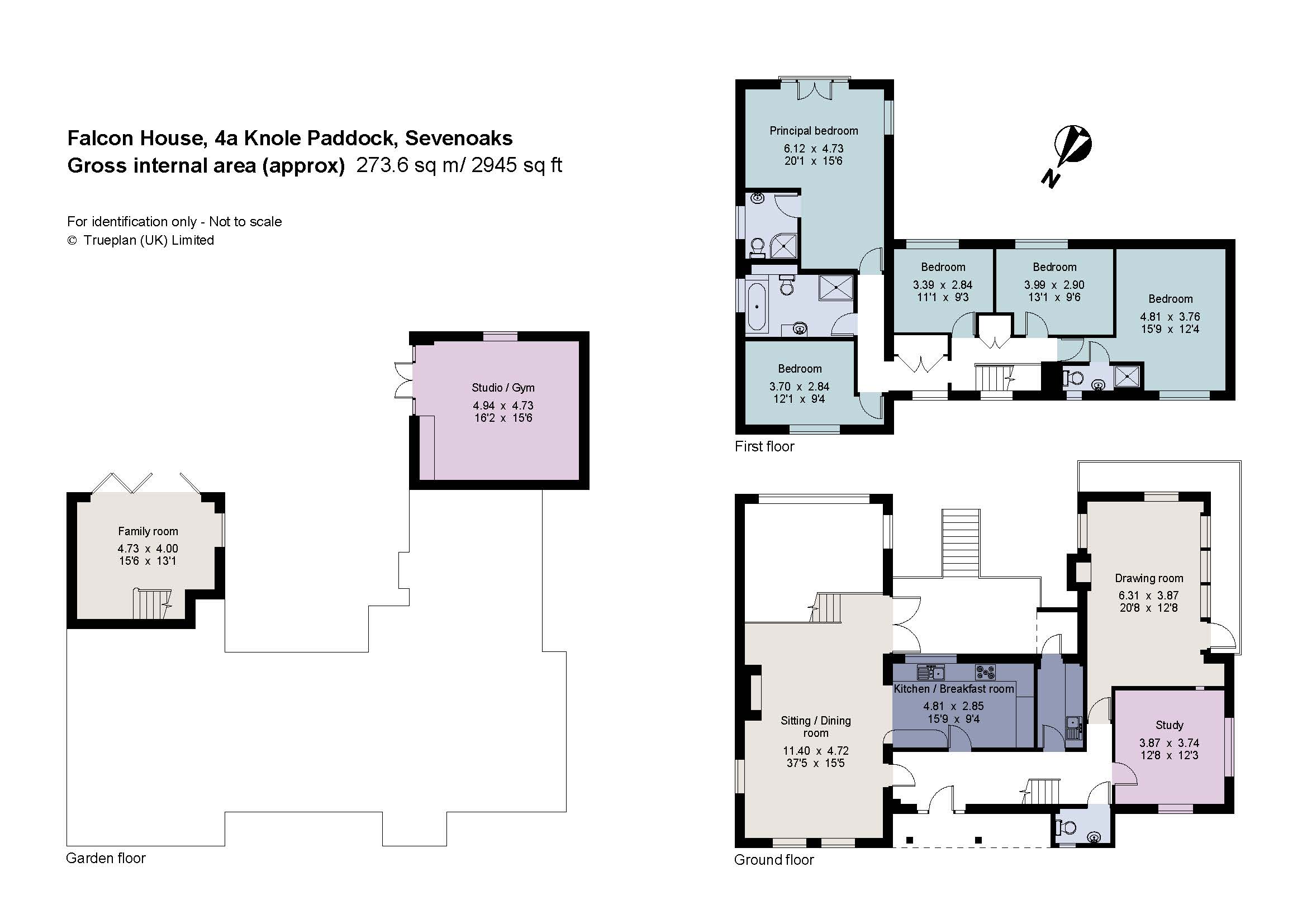 Falcon House, 4a, Knole Paddock, Sevenoaks floorplan