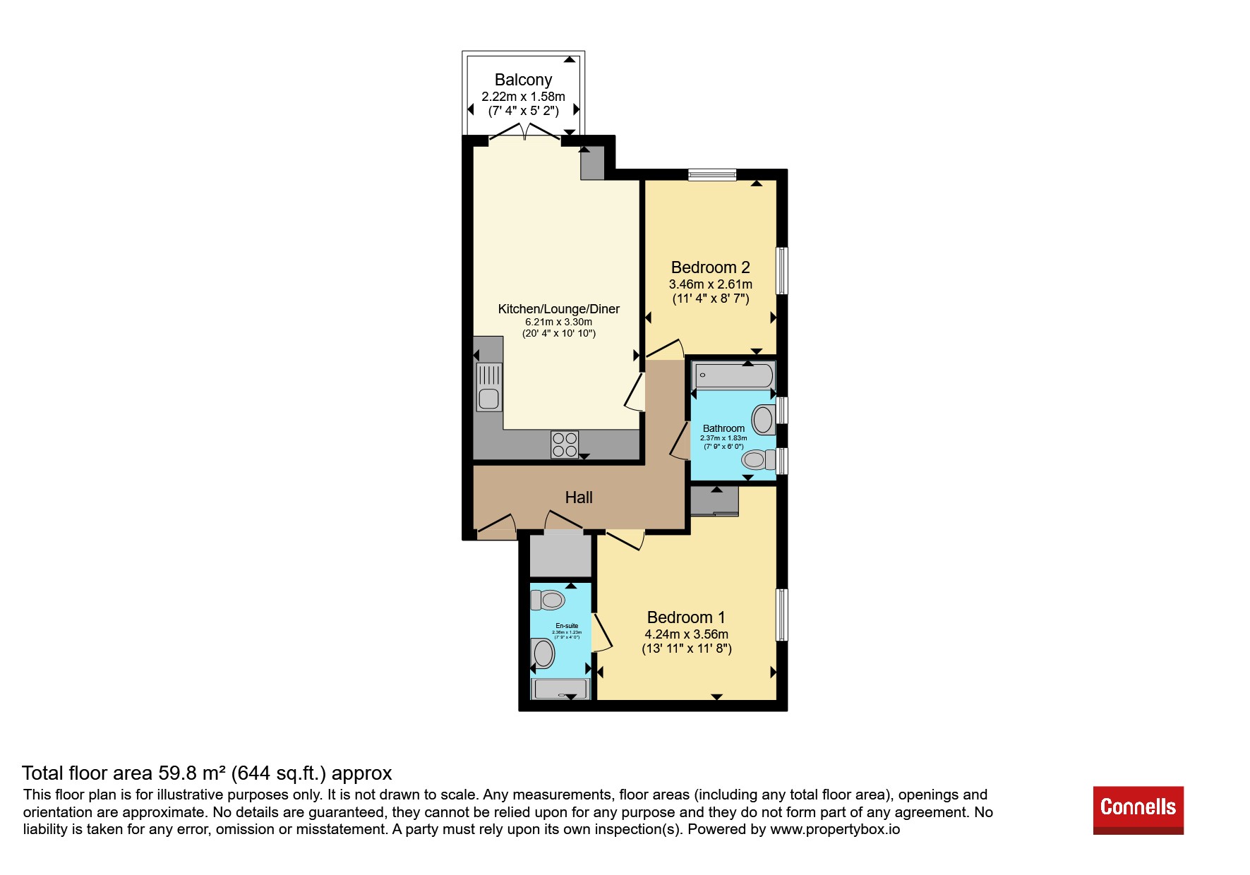 Town Centre, Hatfield floorplan