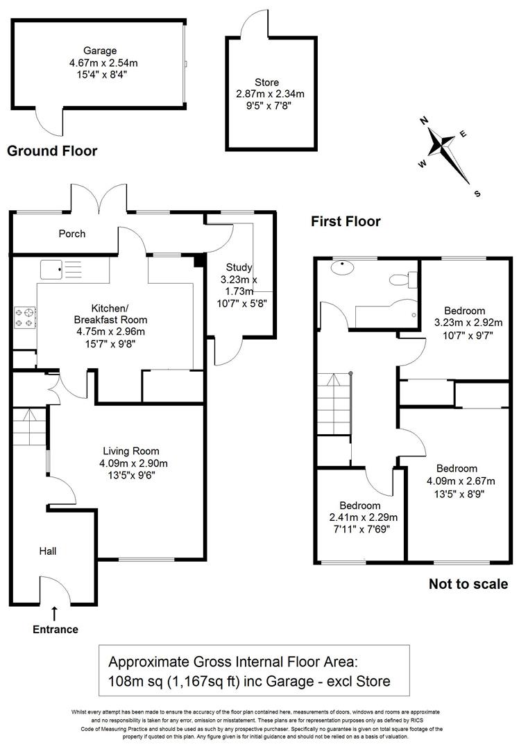 3 Bedrooms Semi-detached house for sale in Arch Road, Hersham, Walton-On-Thames KT12