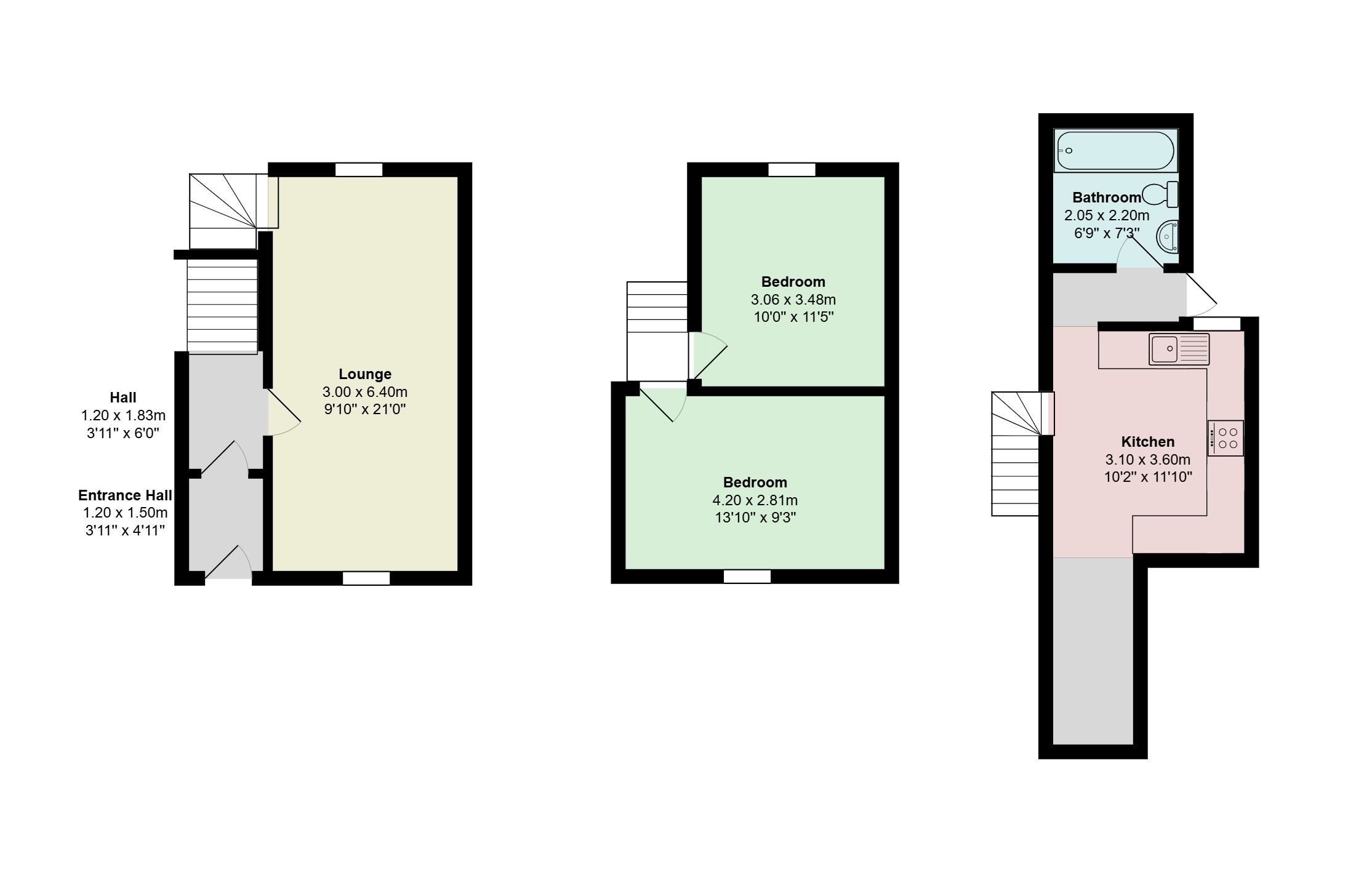 224 East Road, Ferndale floorplan