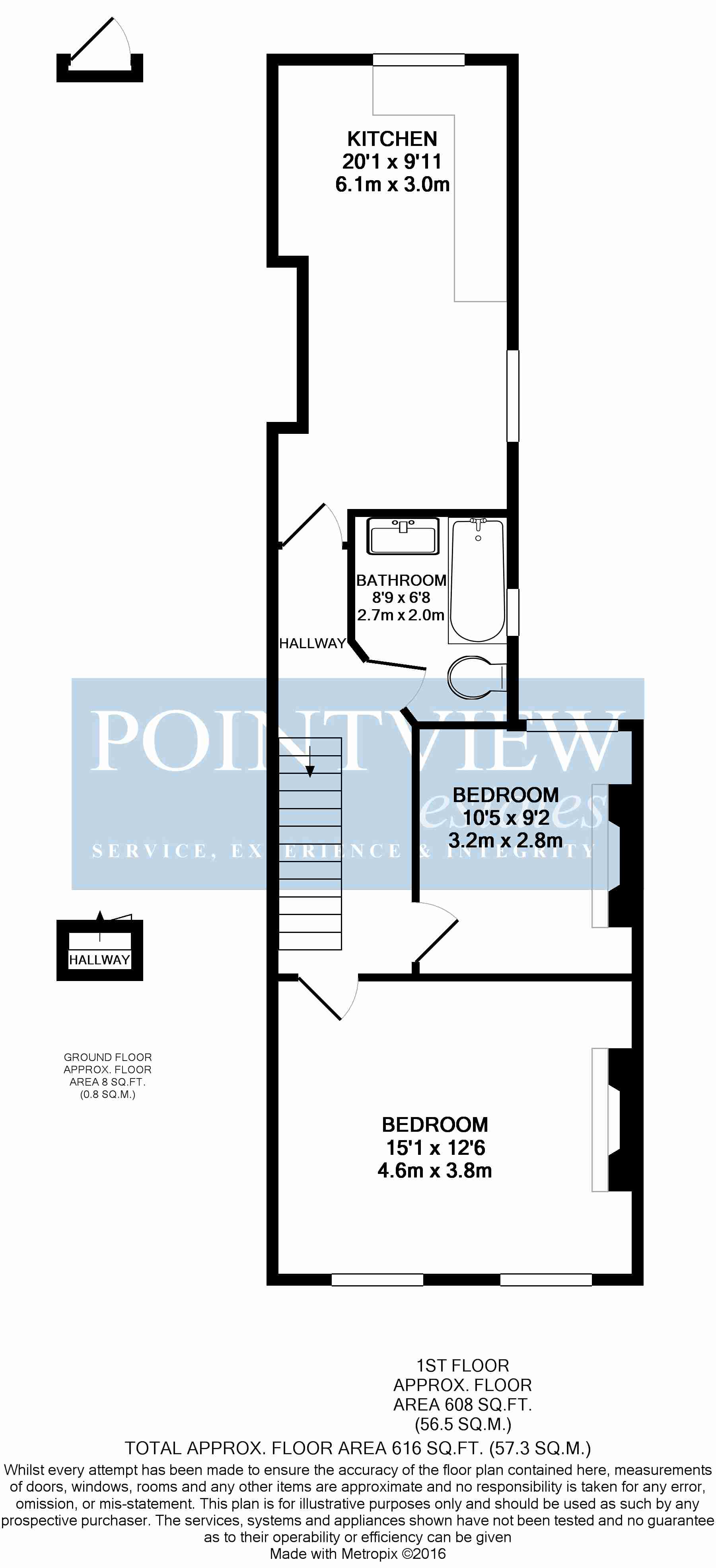 2 Bedrooms Flat to rent in Steele Road, Tottenham N17