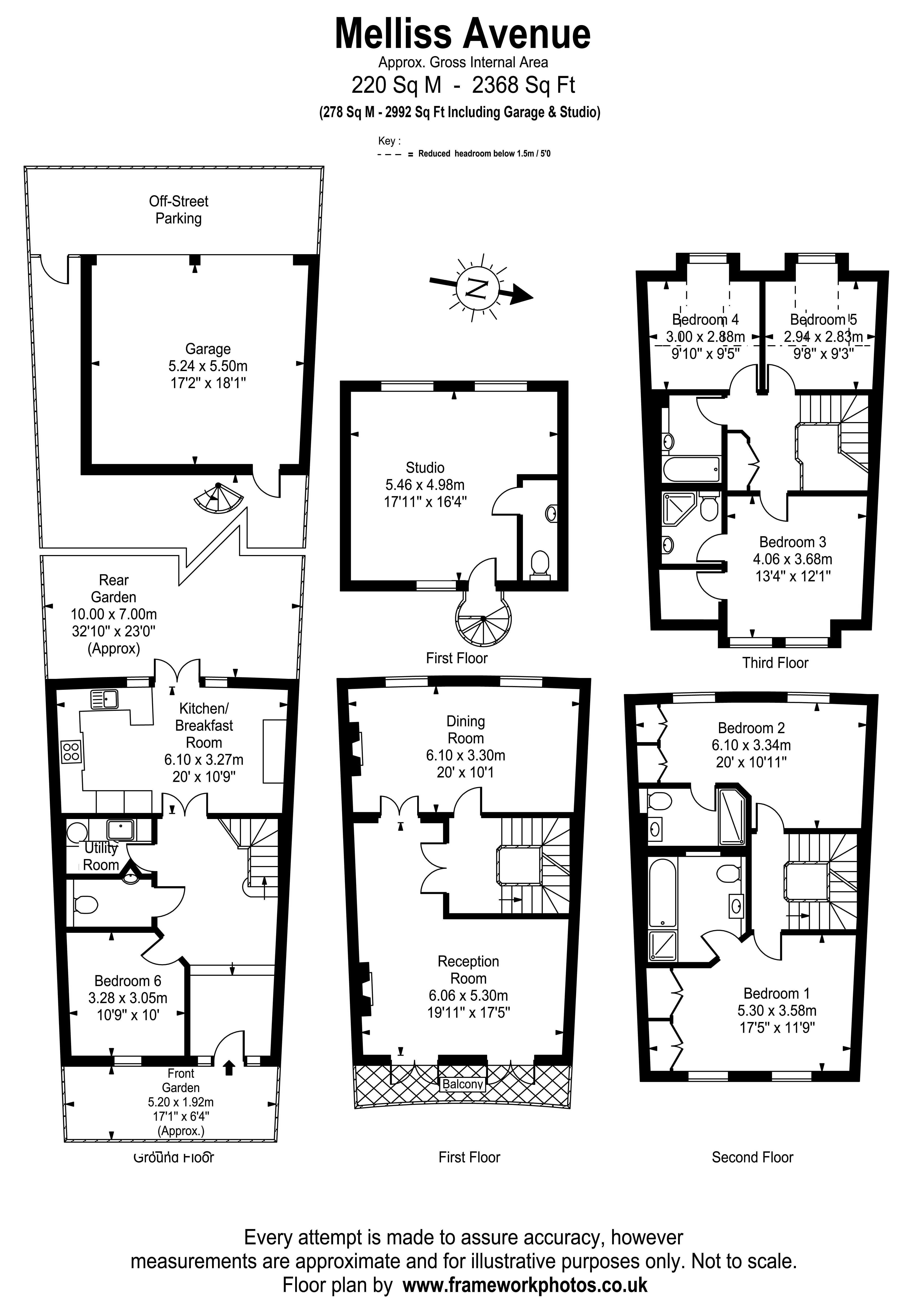 15, Melliss Avenue, Surrey floorplan