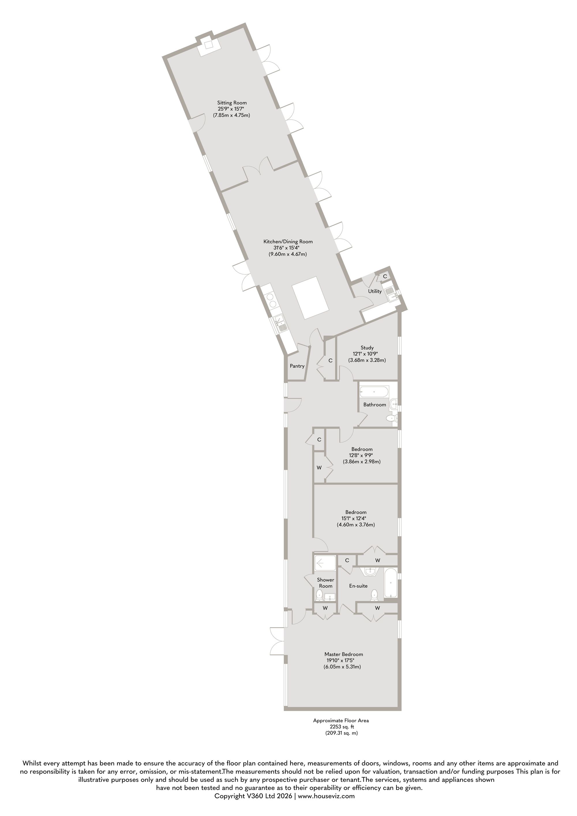 Riverside Barn, 5 Manor Farm Barns, Fakenham floorplan