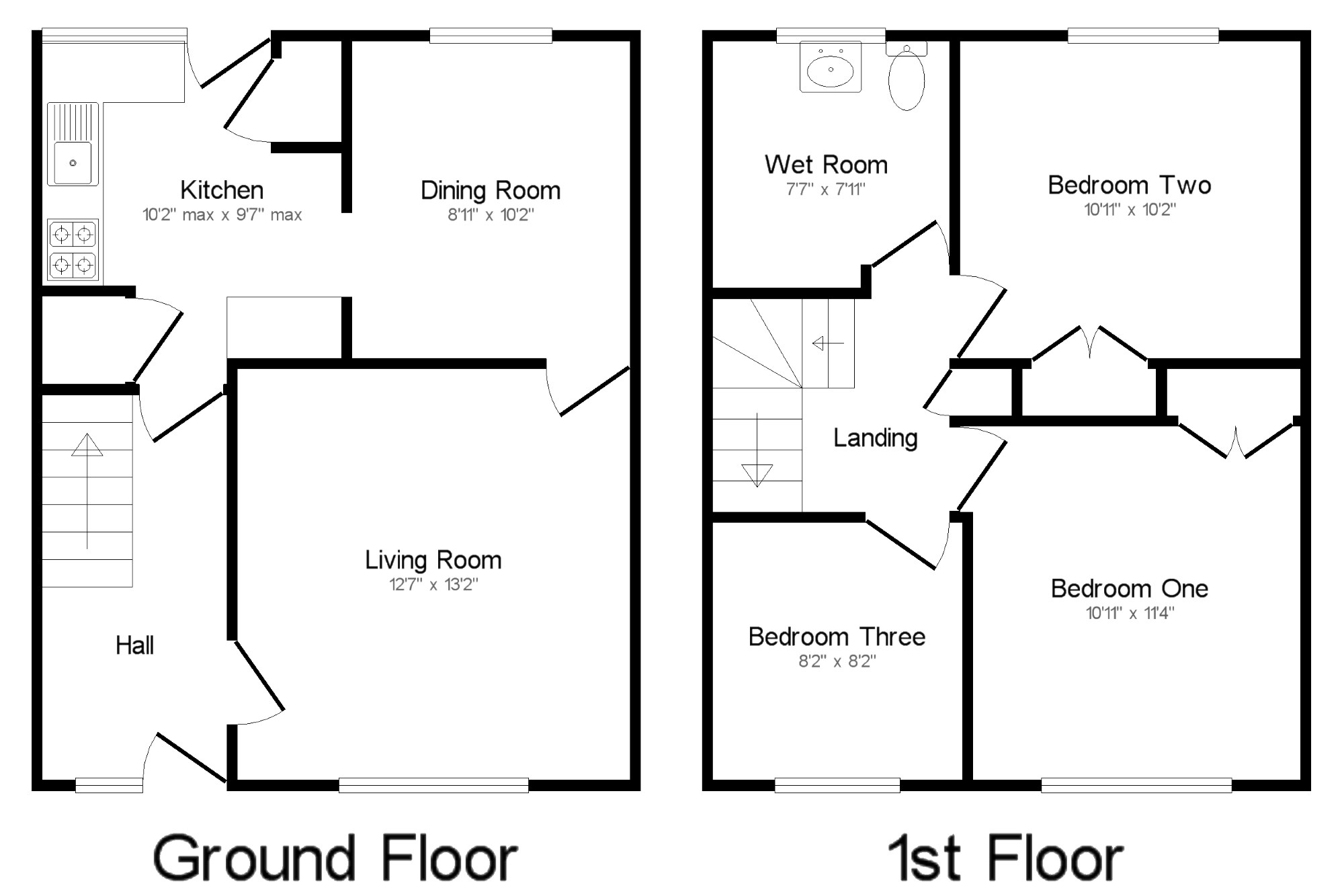 3 Bedrooms Terraced house for sale in Wye Court, Thornbury BS35