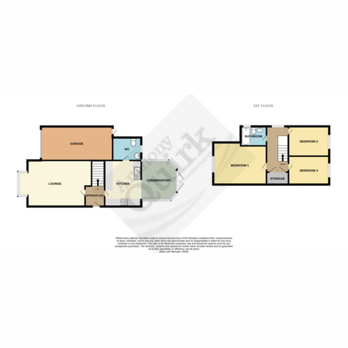 5, Beverley Avenue, Canvey Island floorplan