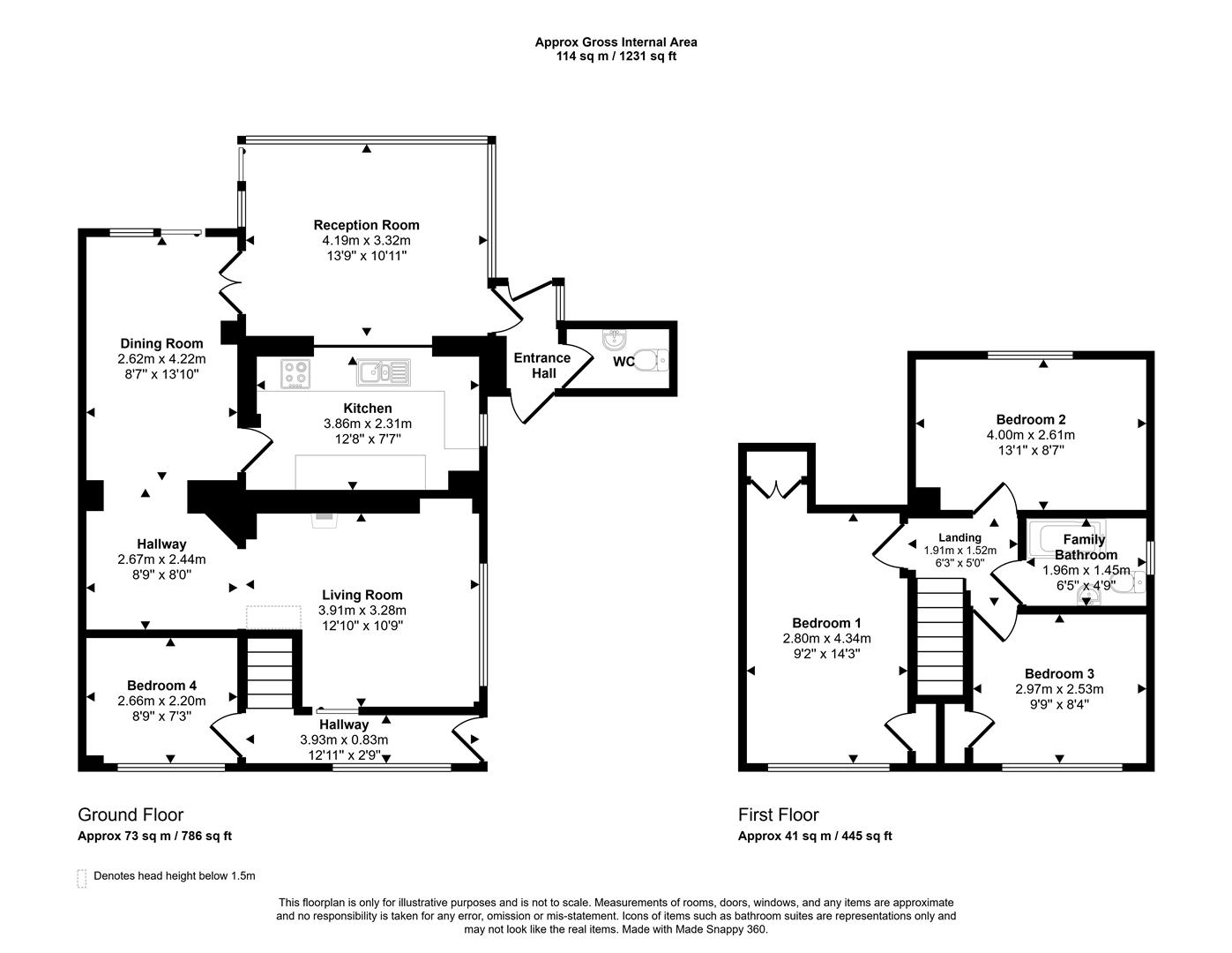 The Birches, Serpentine Road, Tenby floorplan