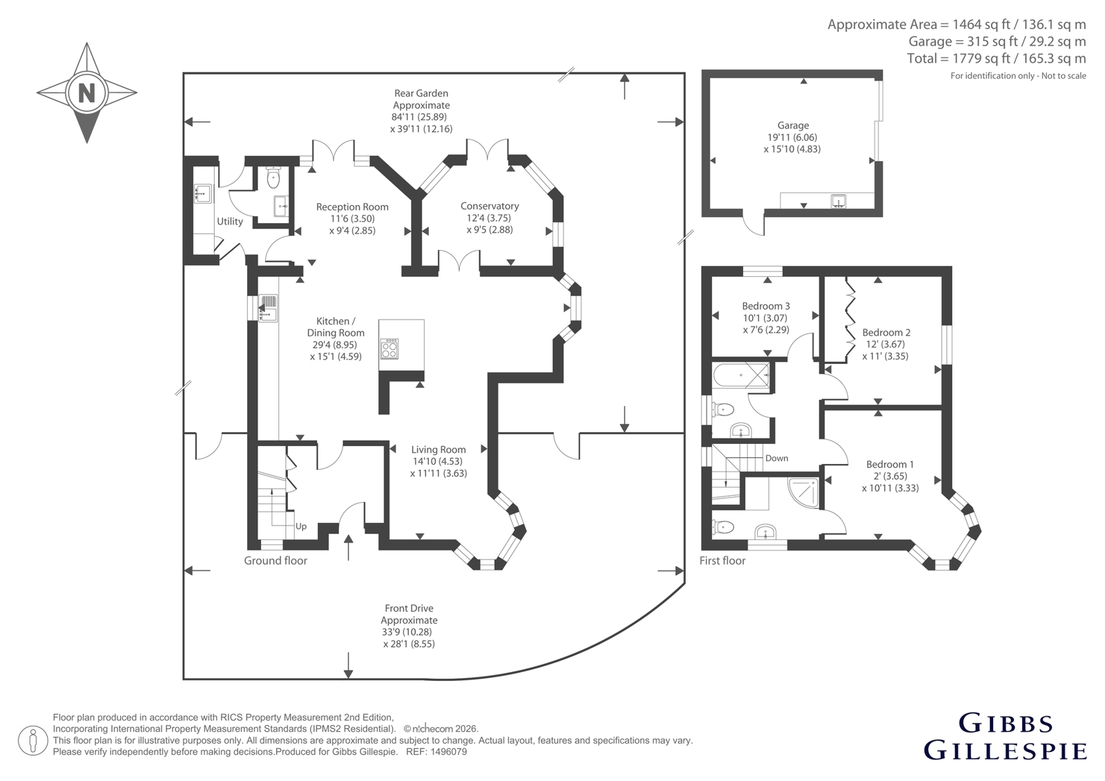 191, Baldwins Lane, Rickmansworth floorplan
