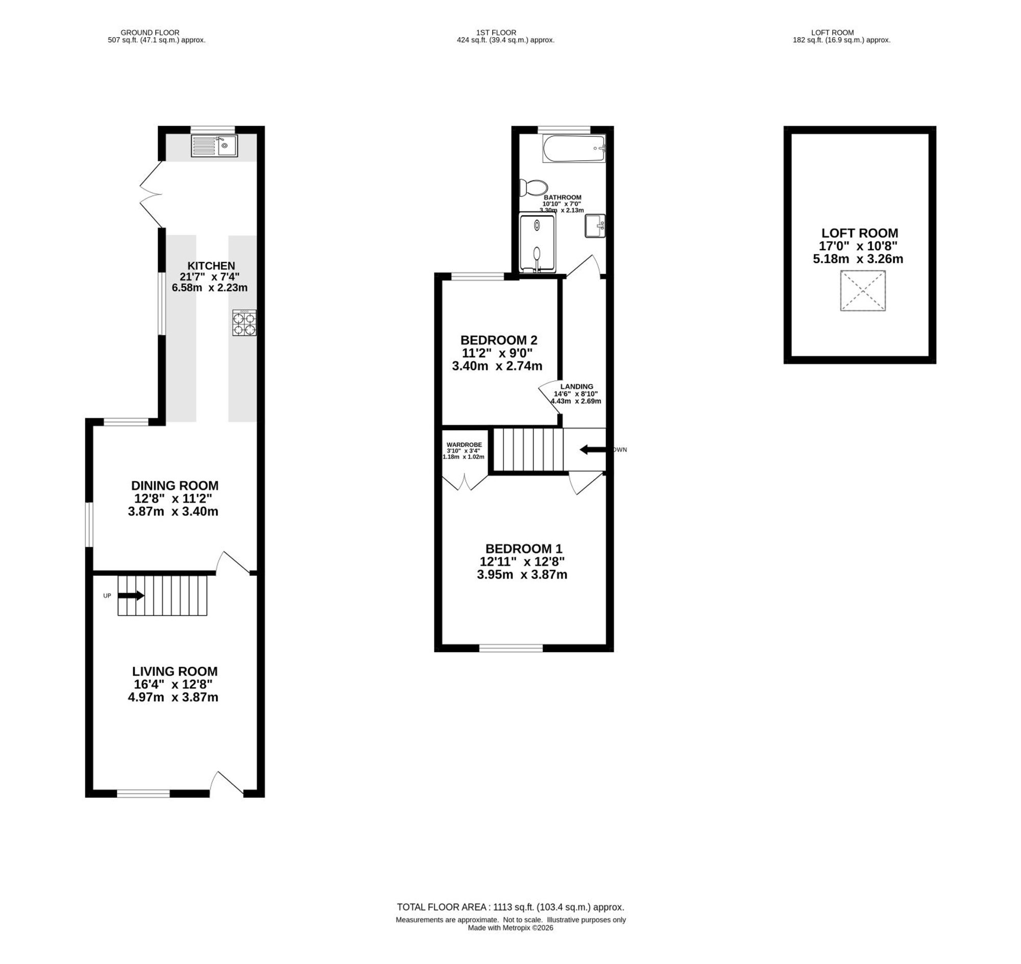 56 Church Road, Manchester floorplan