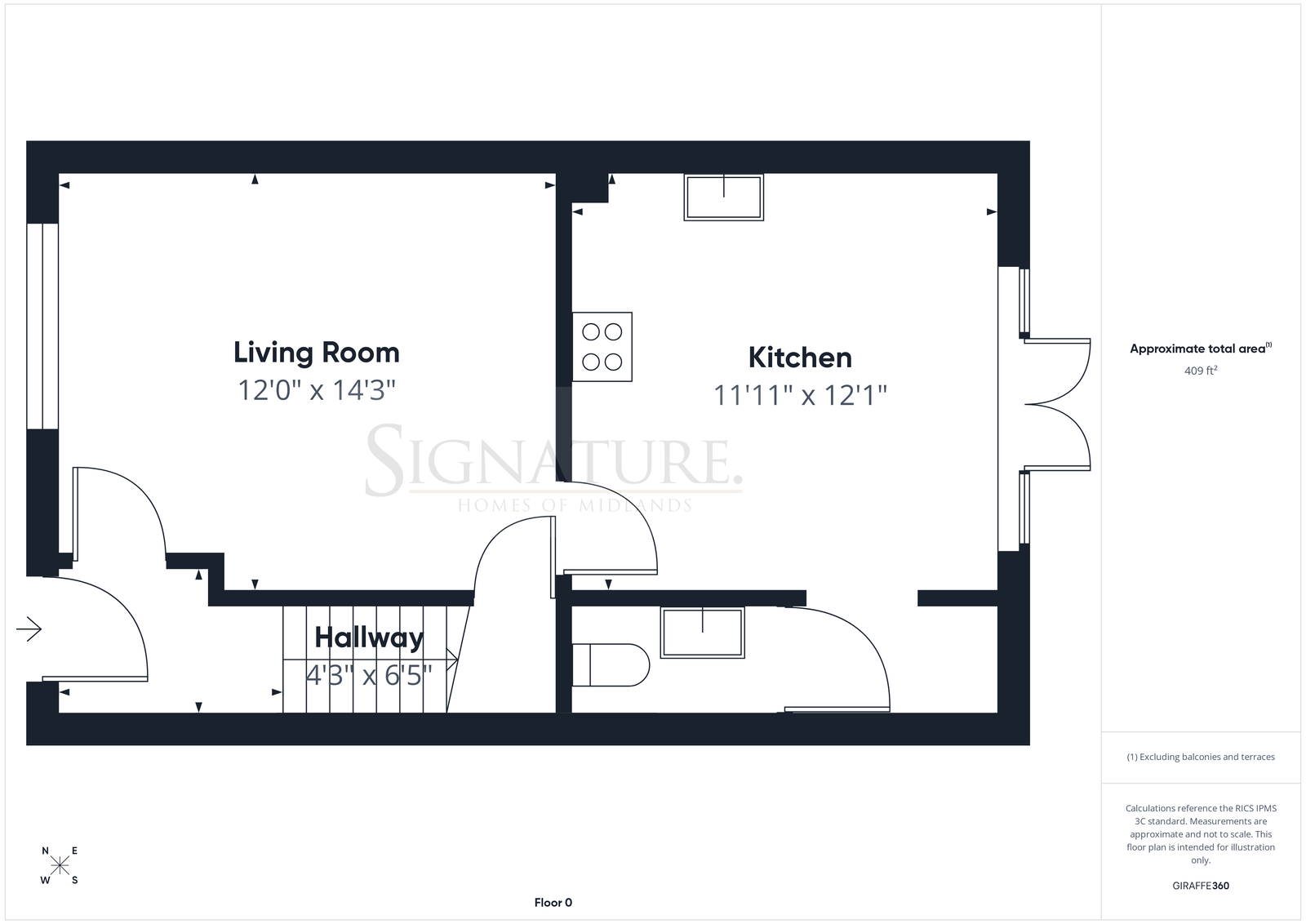 7, Jamie Marcus Way, Oadby floorplan