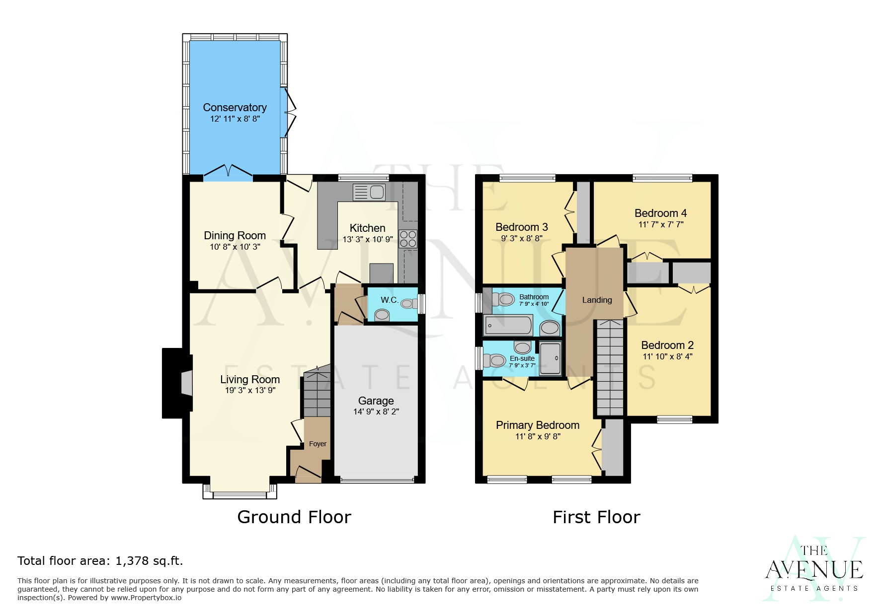 1 Tiree Close, Tibshelf, Derbyshire floorplan