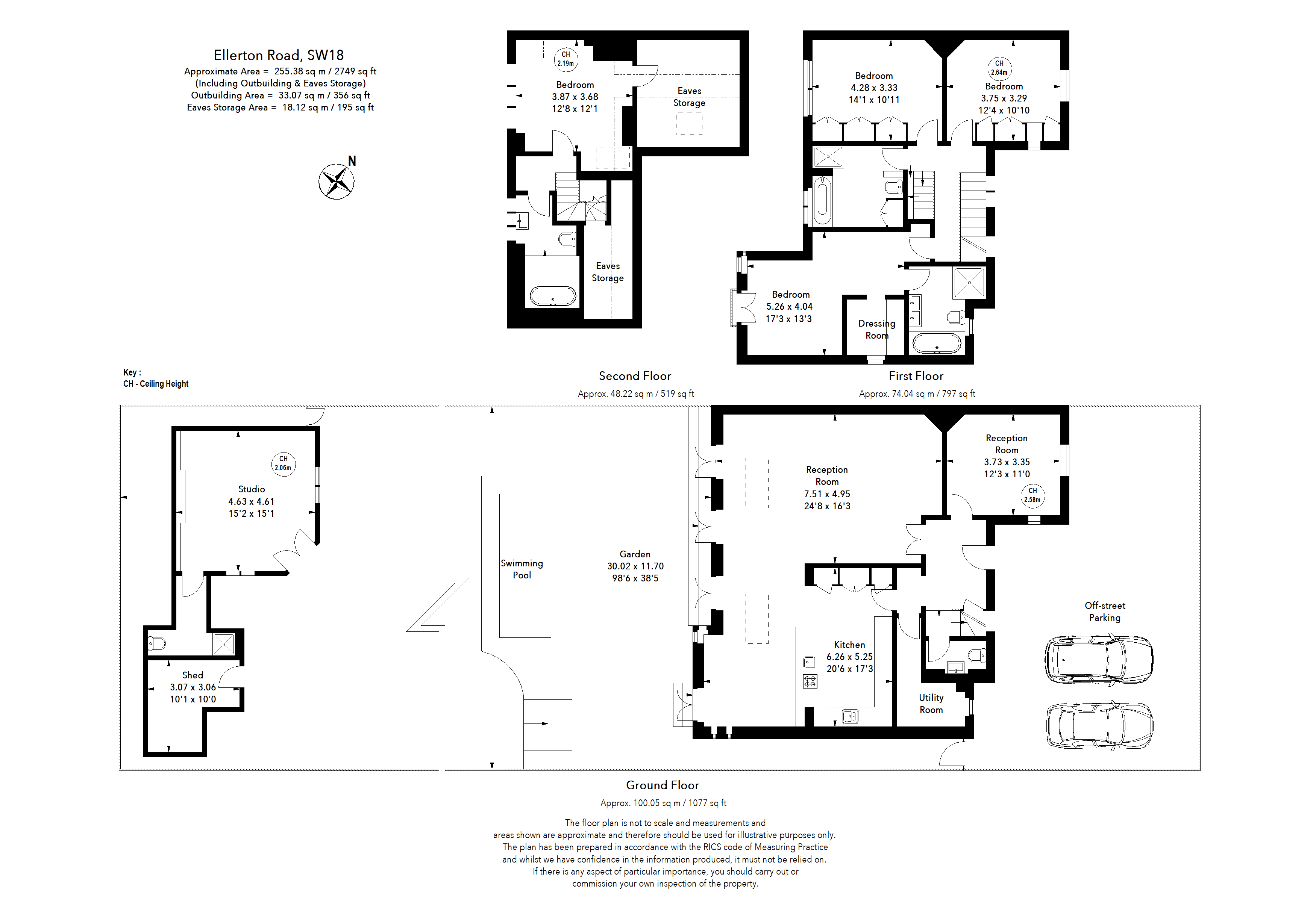24, Ellerton Road, London floorplan