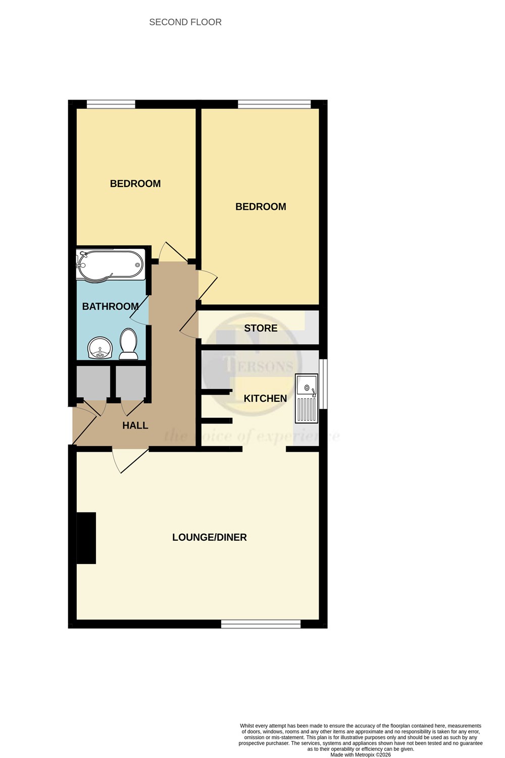 6, St. Annes Court, Heathfield Avenue, Dover floorplan