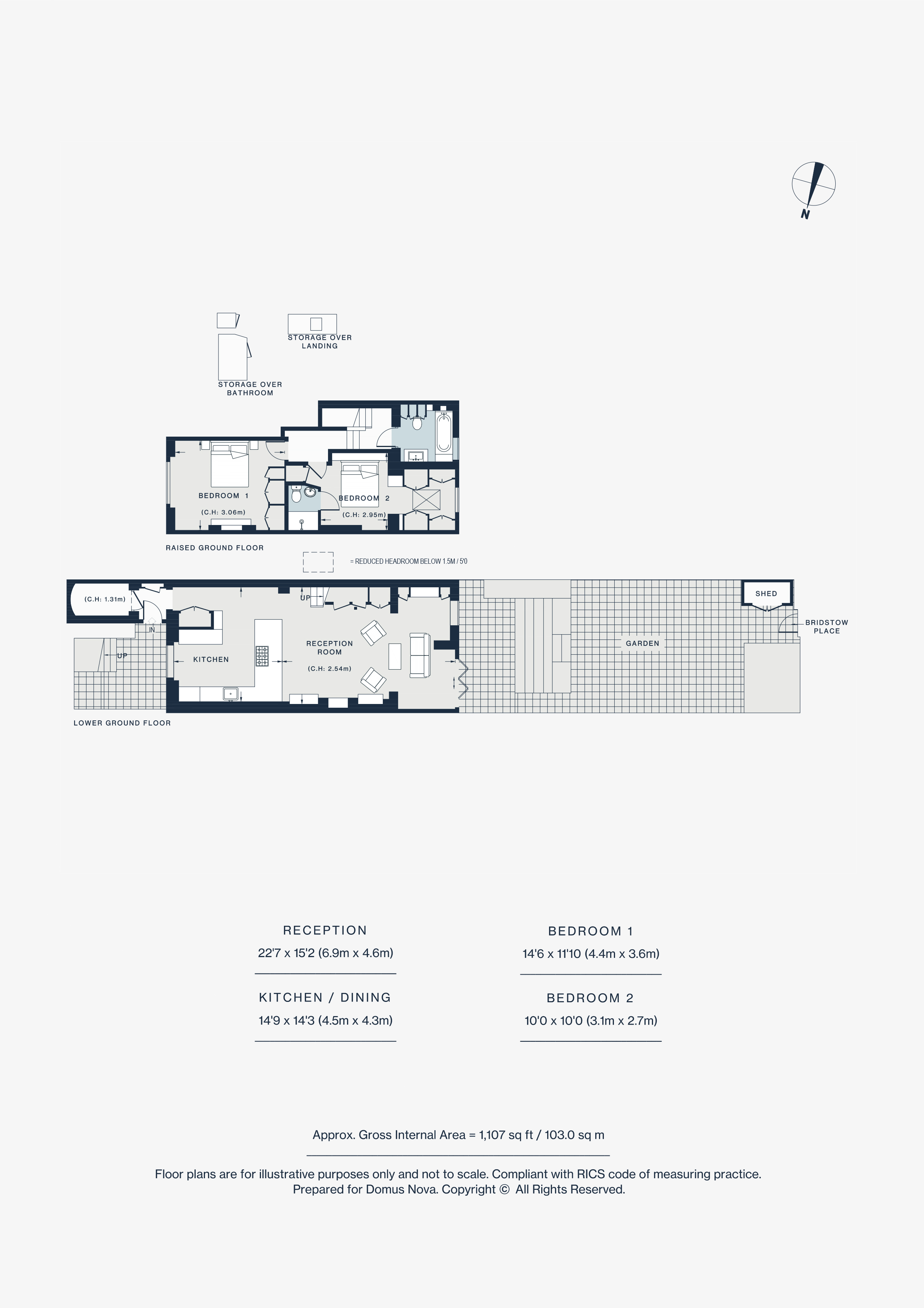 Flat A, 51, Hereford Road, London floorplan