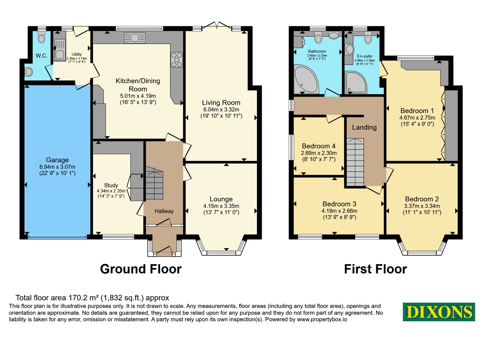 47, Wellington Road, West Midlands floorplan