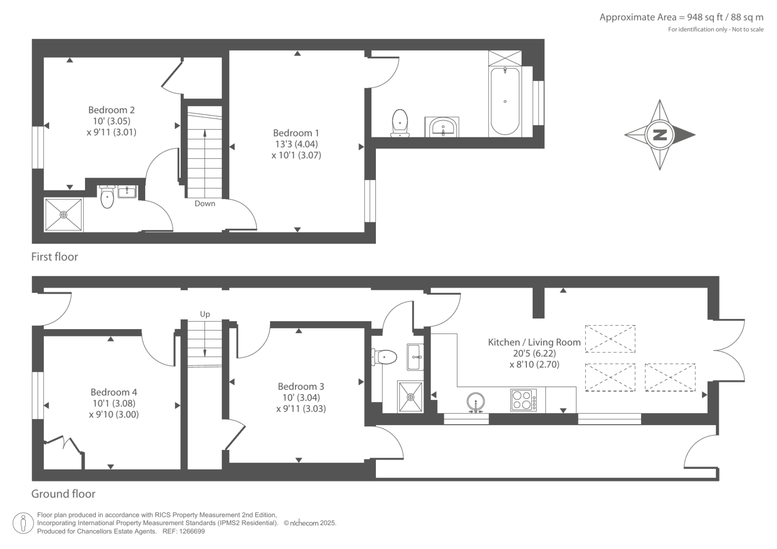 8, Crescent Road, Reading floorplan