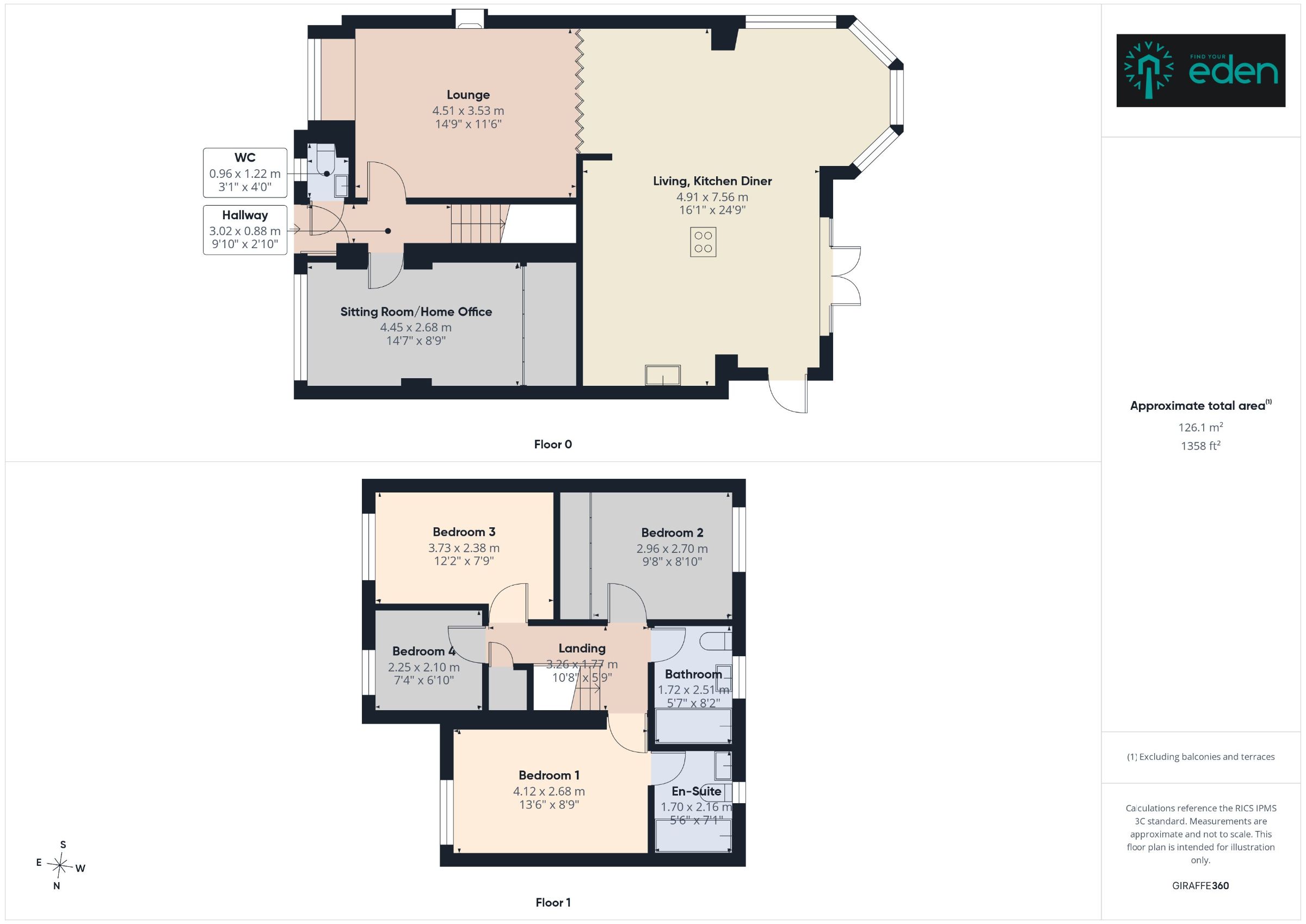 6 Penfold Close, Liverpool floorplan