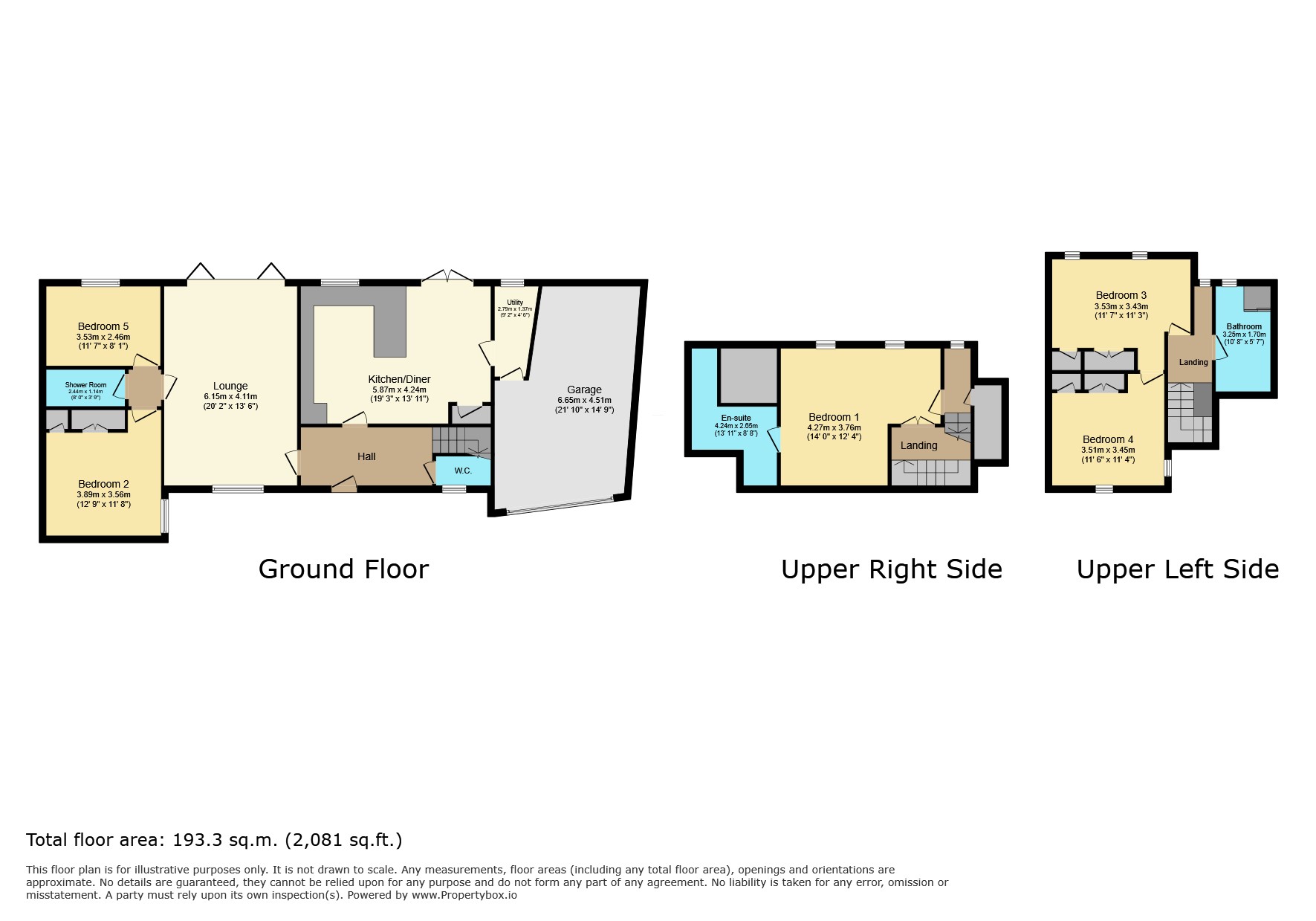 8 Elms Court, Leicester floorplan