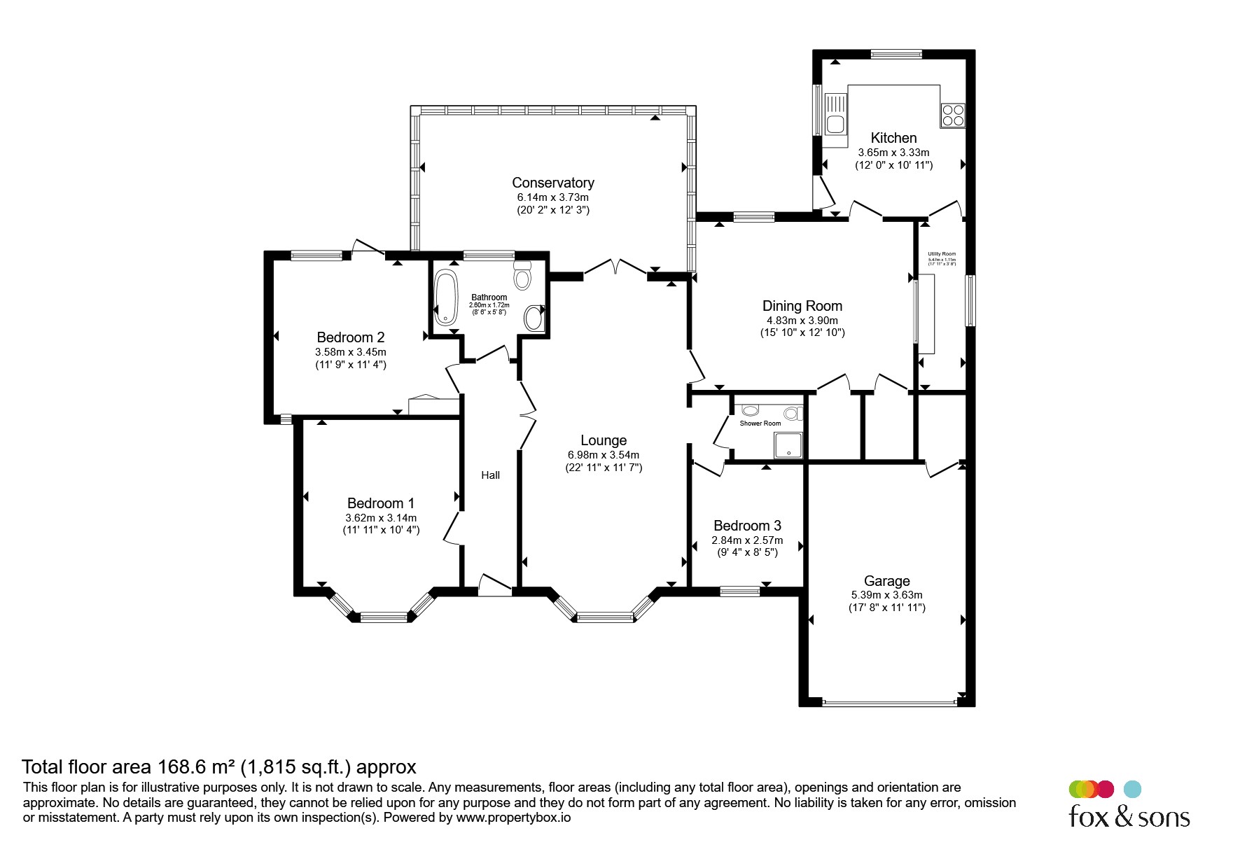 4, Thorne Crescent, Bexhill-On-Sea floorplan