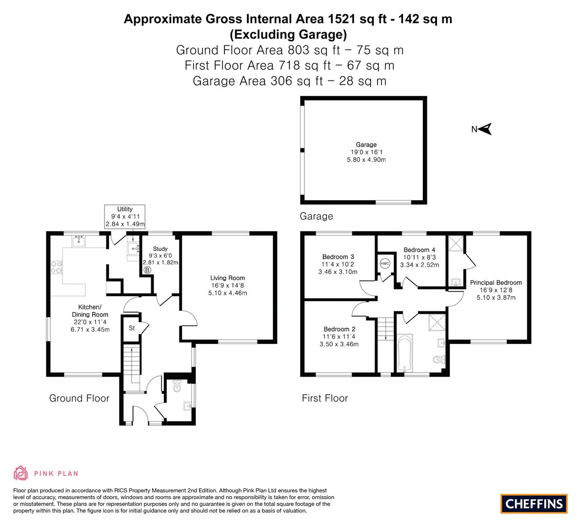 9, The Slade, Witcham floorplan