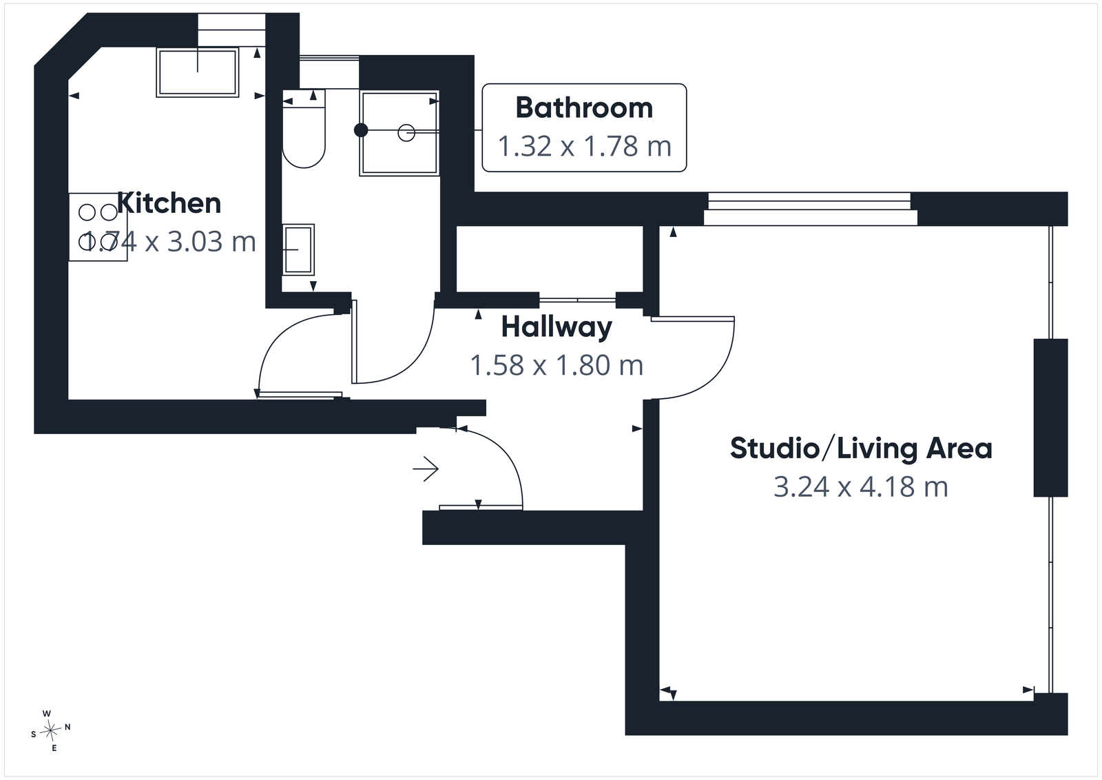 The Lodge,Flat 7, High Street, Lydney floorplan