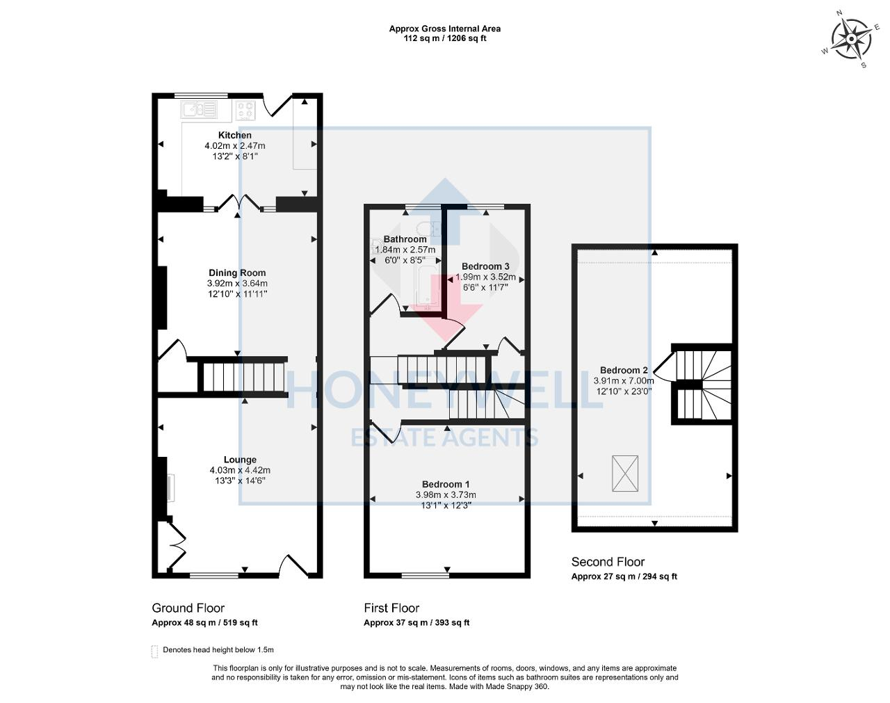 8, Nelson Street, Clitheroe floorplan
