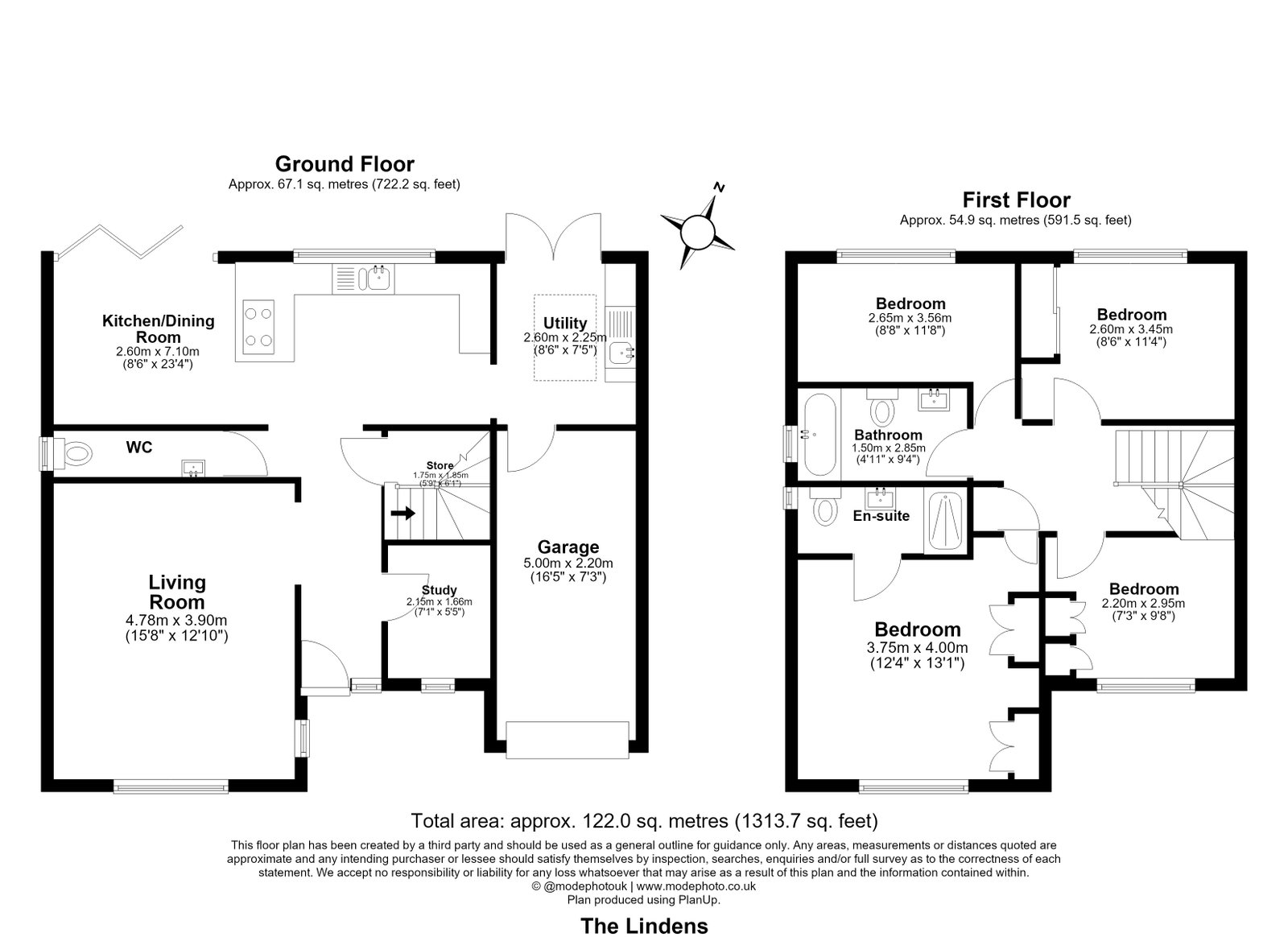 6, The Lindens, Basildon floorplan