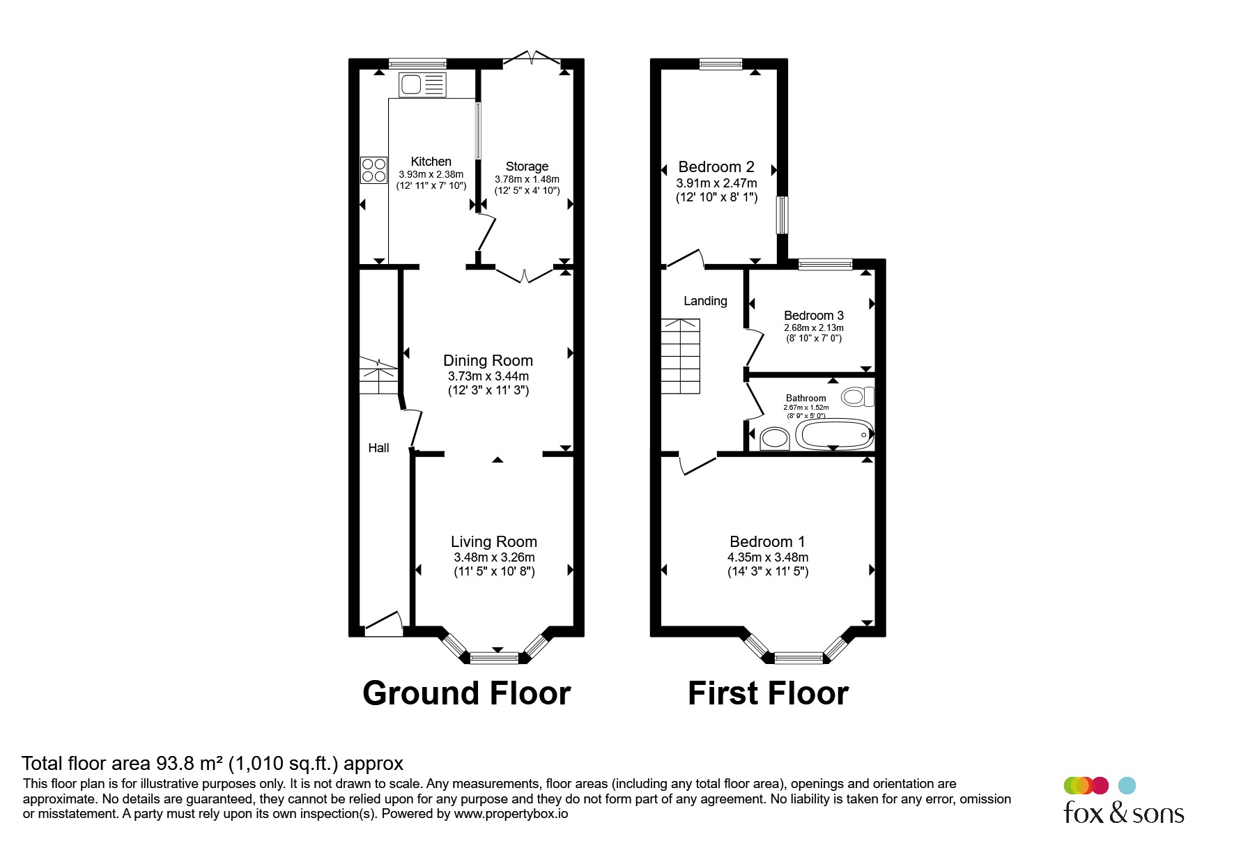 45, Lawes Avenue, Newhaven floorplan