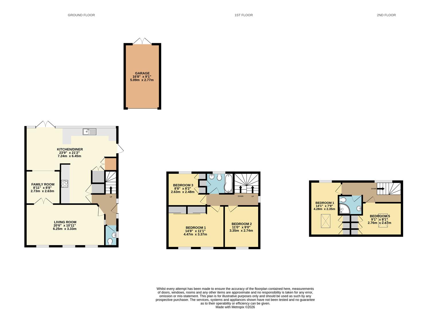 371B, Topsham Road, Exeter floorplan