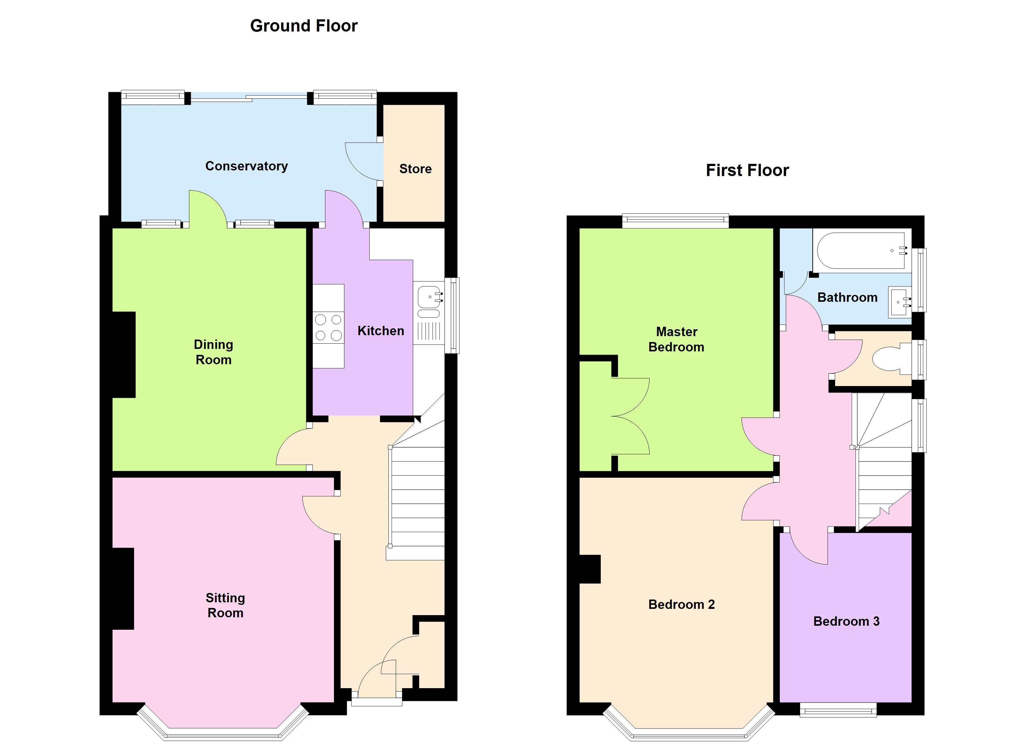 3 Bedrooms Semi-detached house to rent in Russett Road, Cheltenham GL51