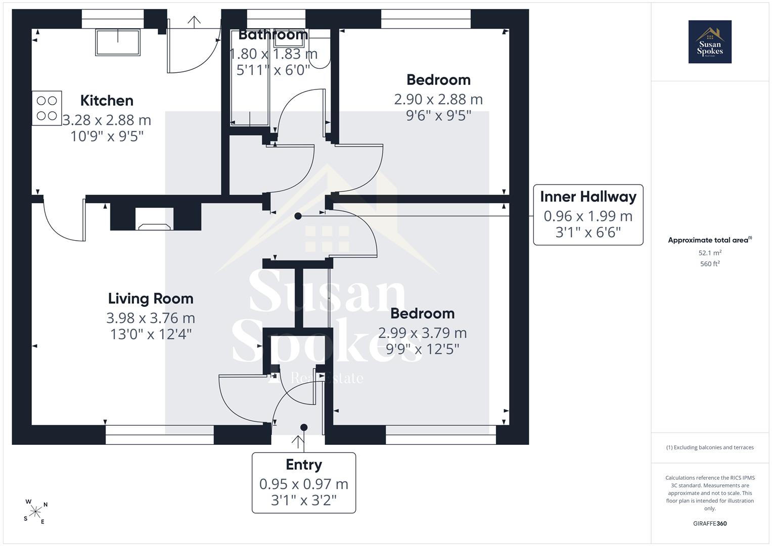 637, Prince Edward Road, South Shields floorplan