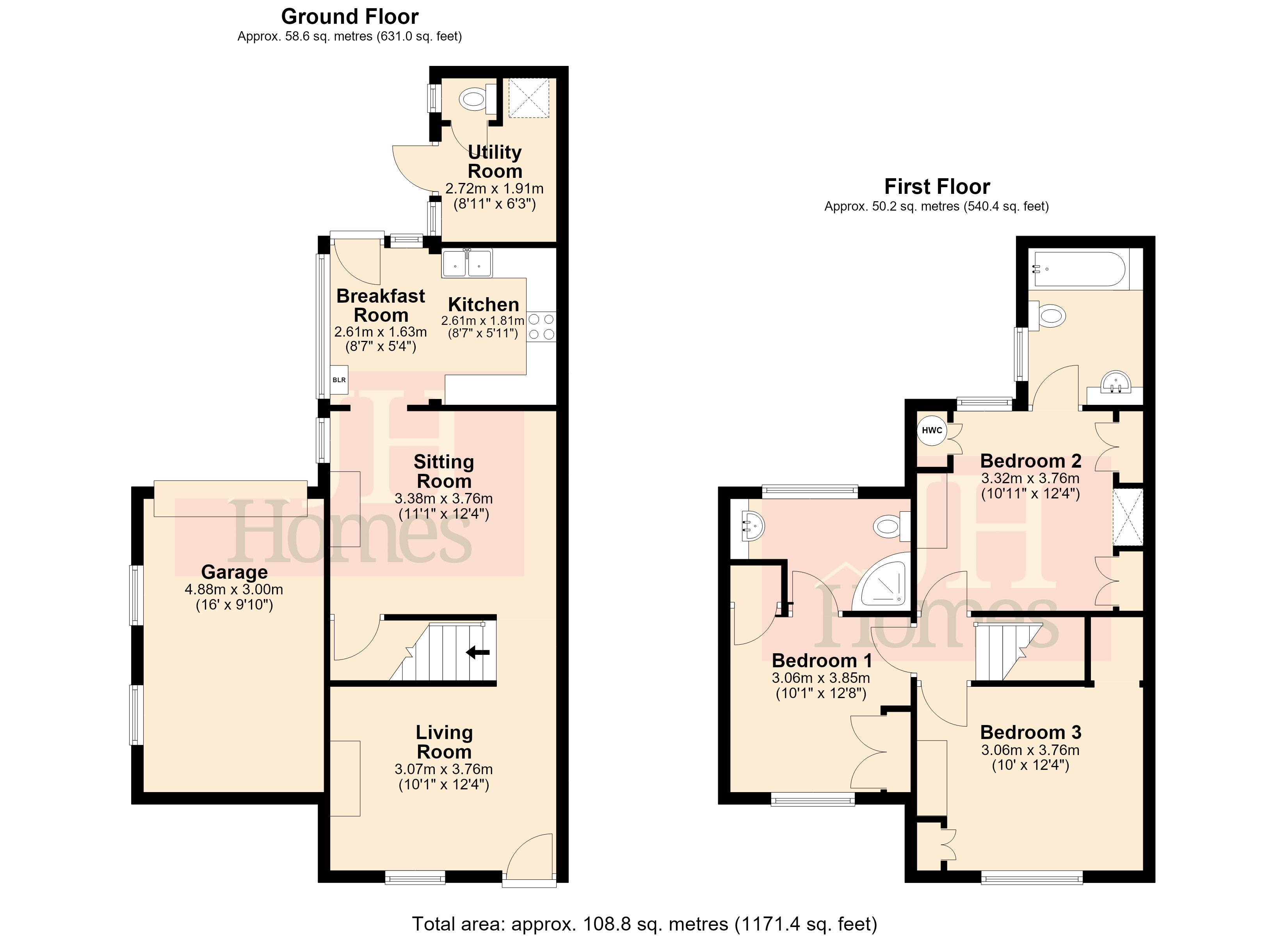 22, Byron Street, Ulverston floorplan