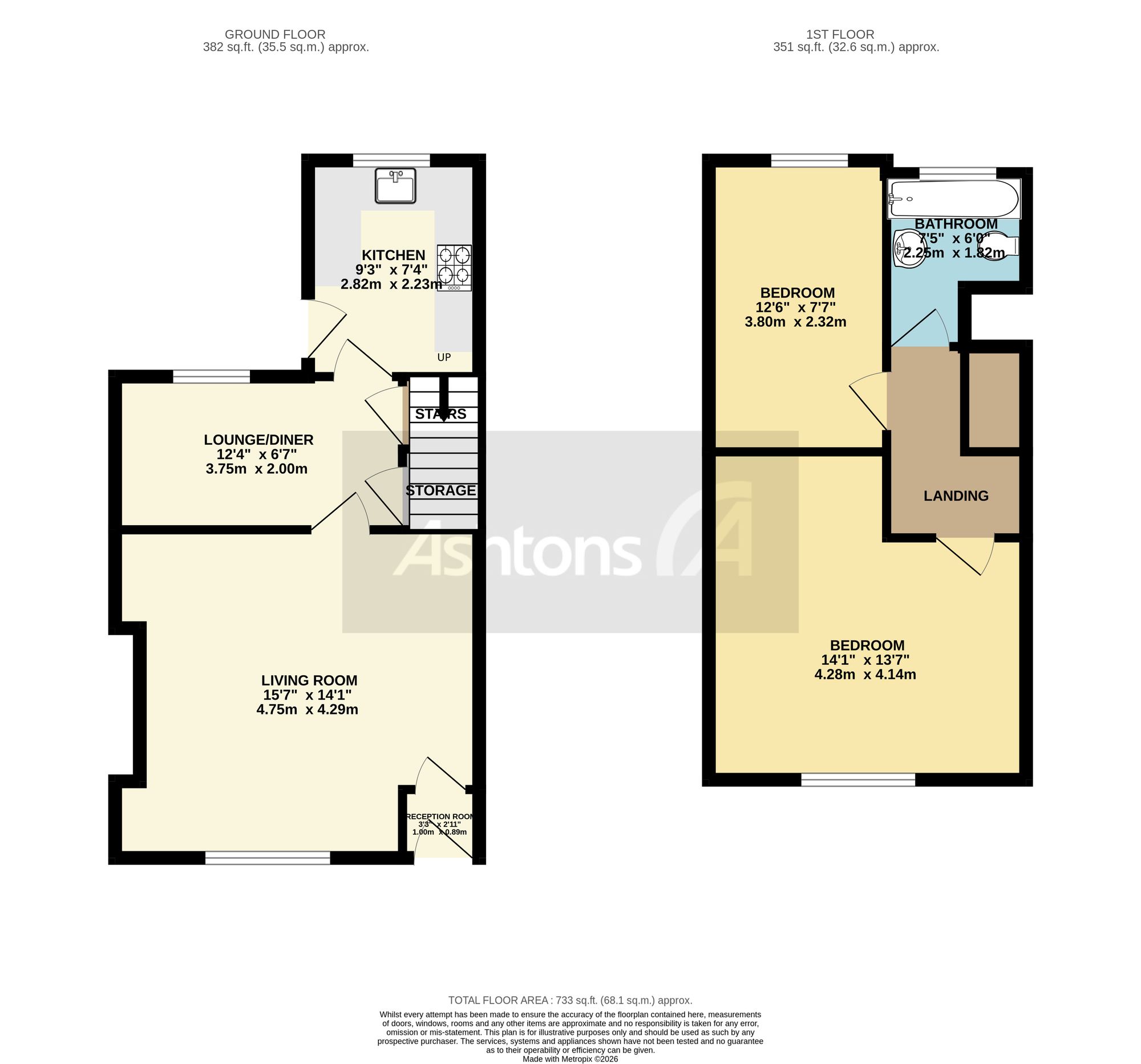 24 Chapel Street, Wigan floorplan