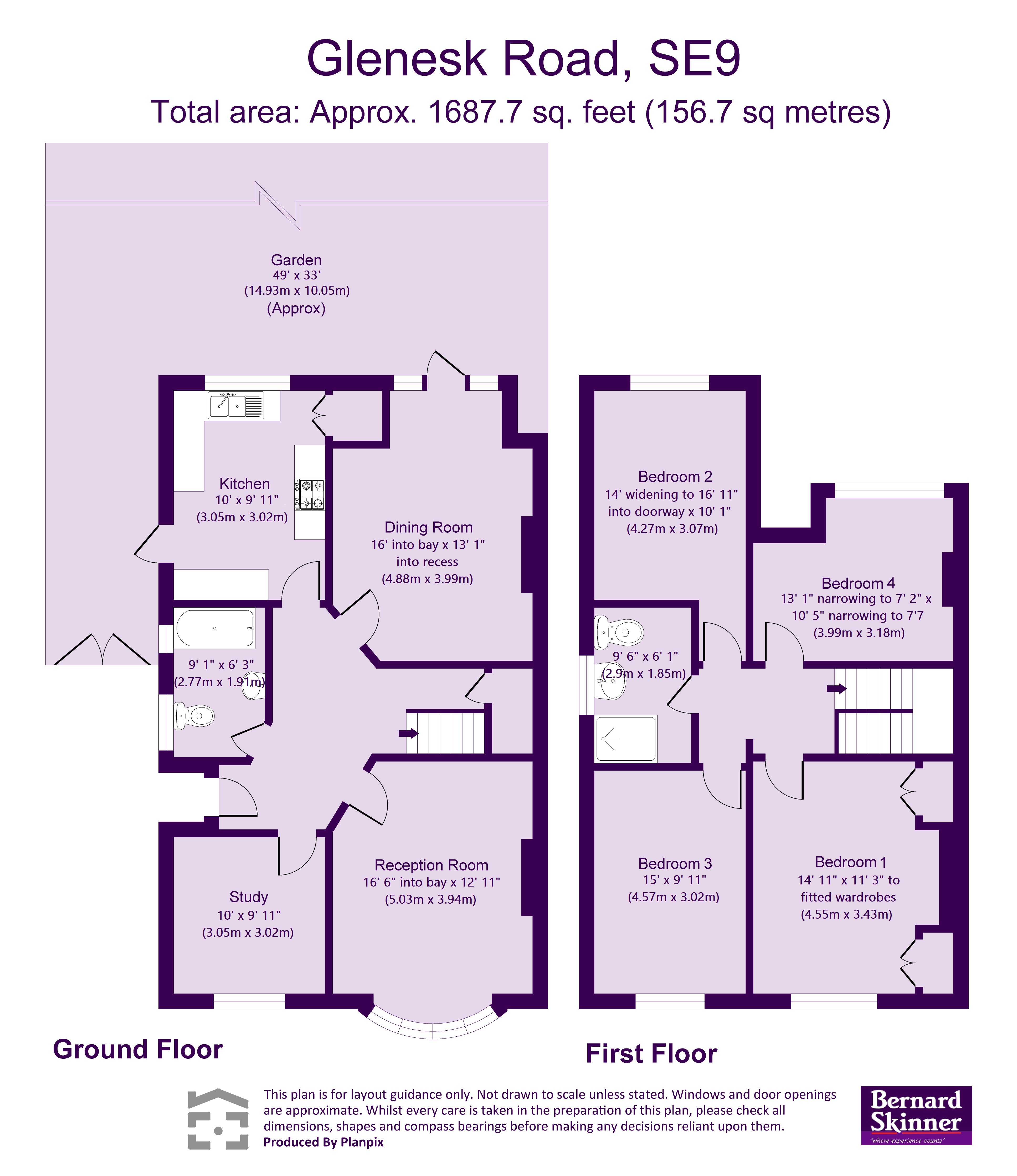 75, Glenesk Road, Eltham floorplan