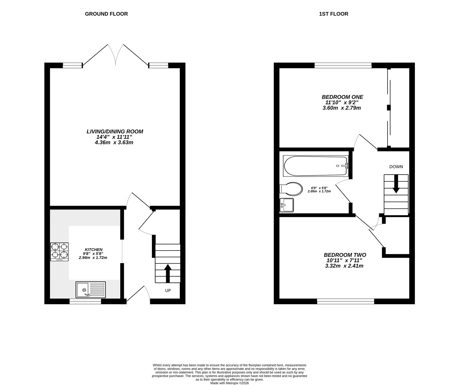 82, Yorkshire Place, Bracknell floorplan