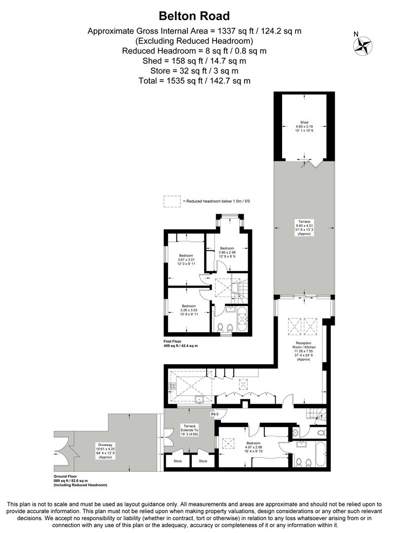 2A, Belton Road, London floorplan