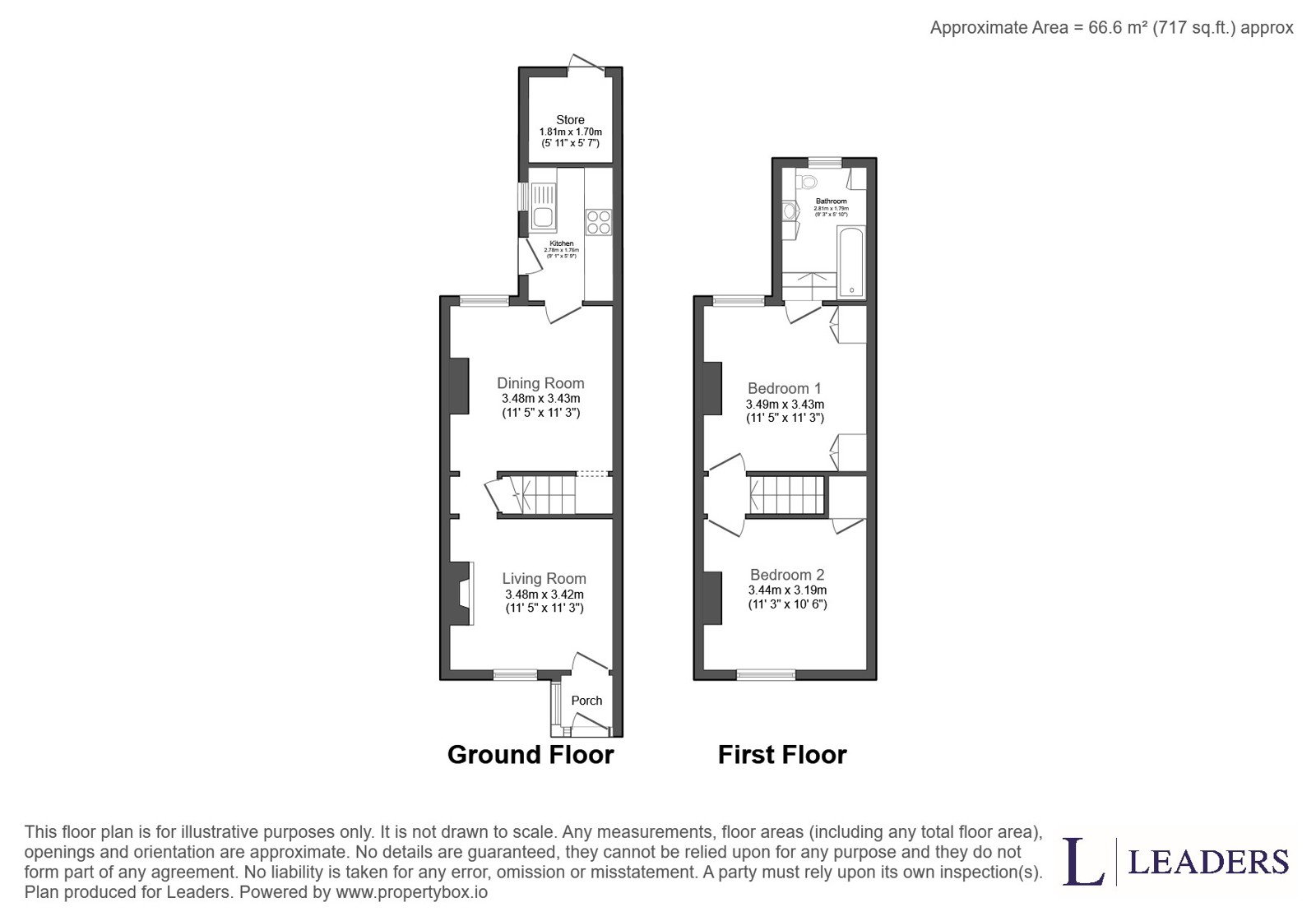 20, Northcote Road, Northcote Road floorplan