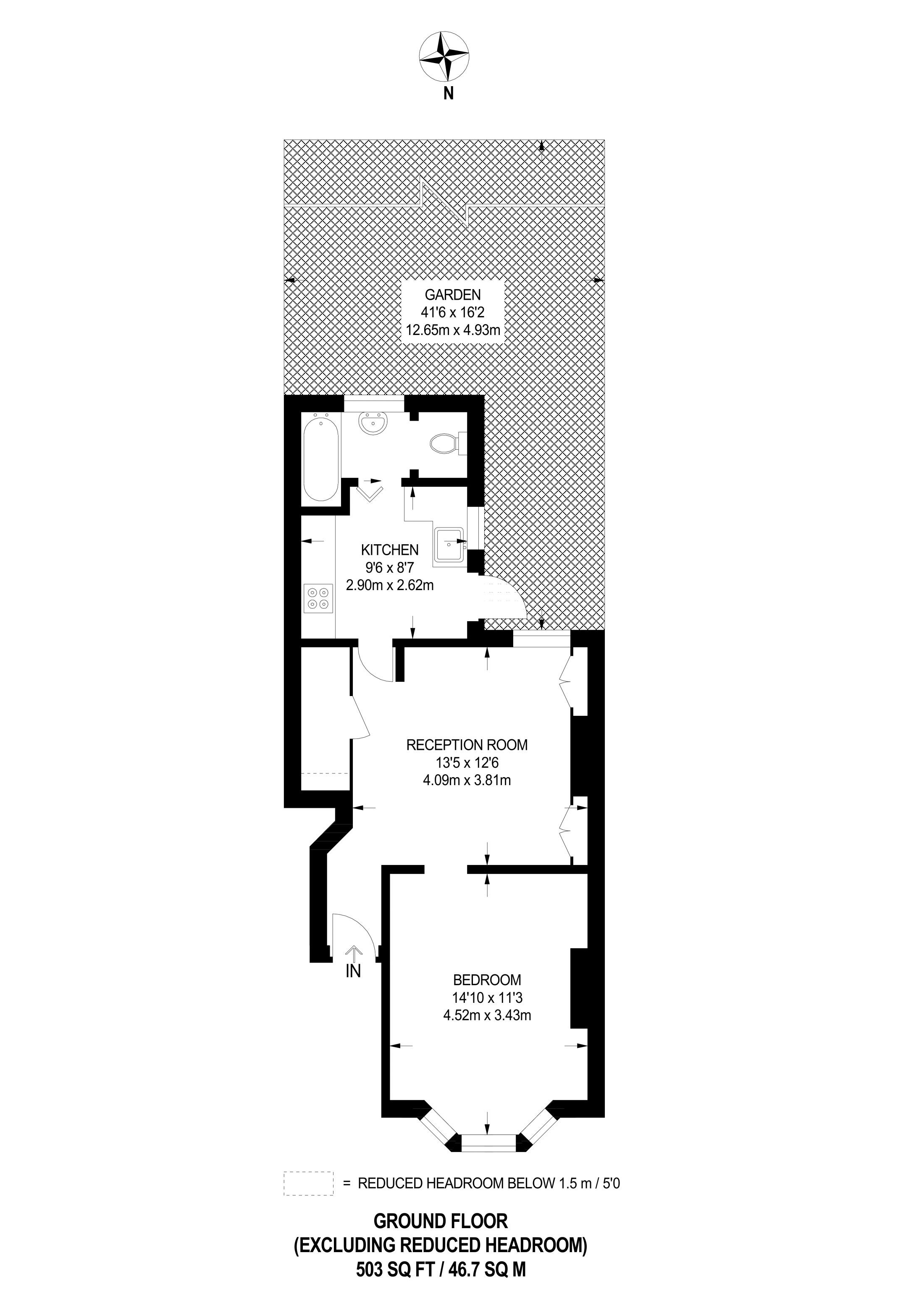 1 Bedrooms Flat for sale in Hampton Road, Worcester Park KT4