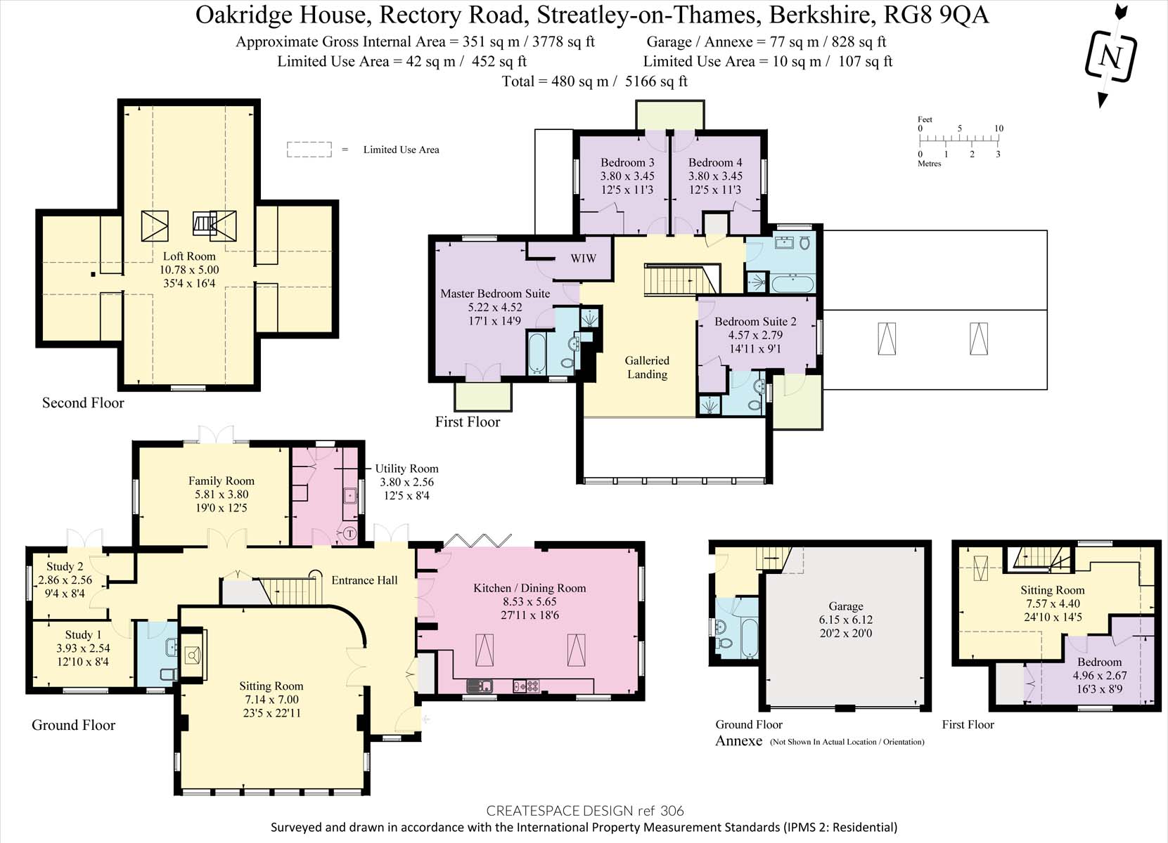 Oakridge House, Rectory Road, Streatley on Thames floorplan