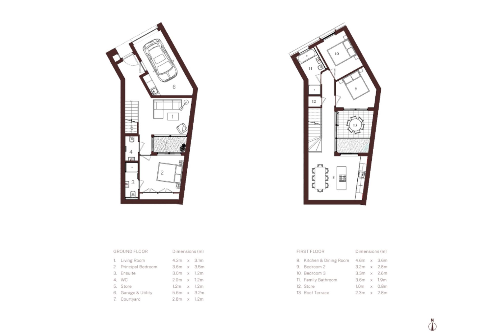 Plot A Canon Lane, Edinburgh floorplan