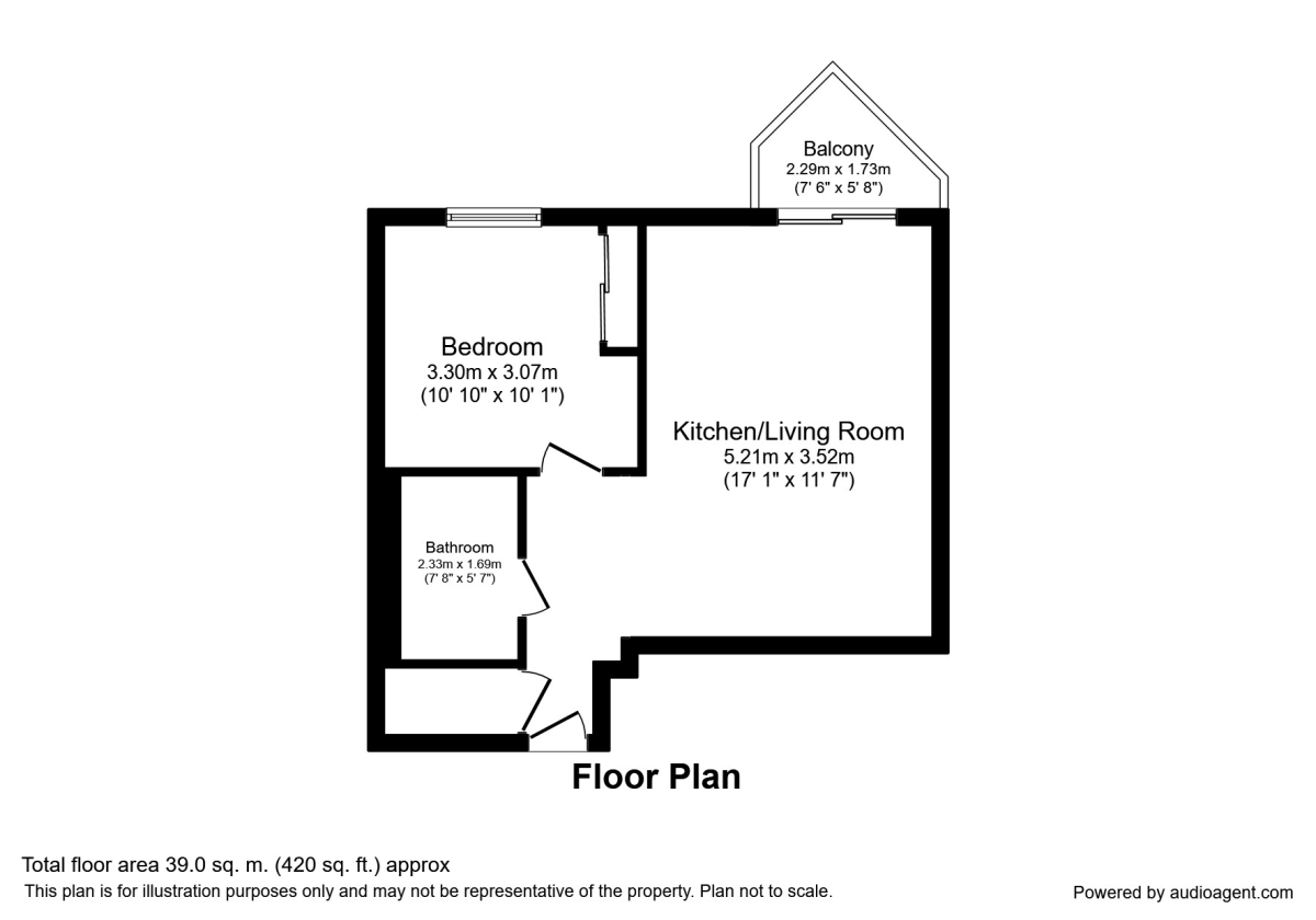 Apartment 153, 2, Munday Street, Greater Manchester floorplan